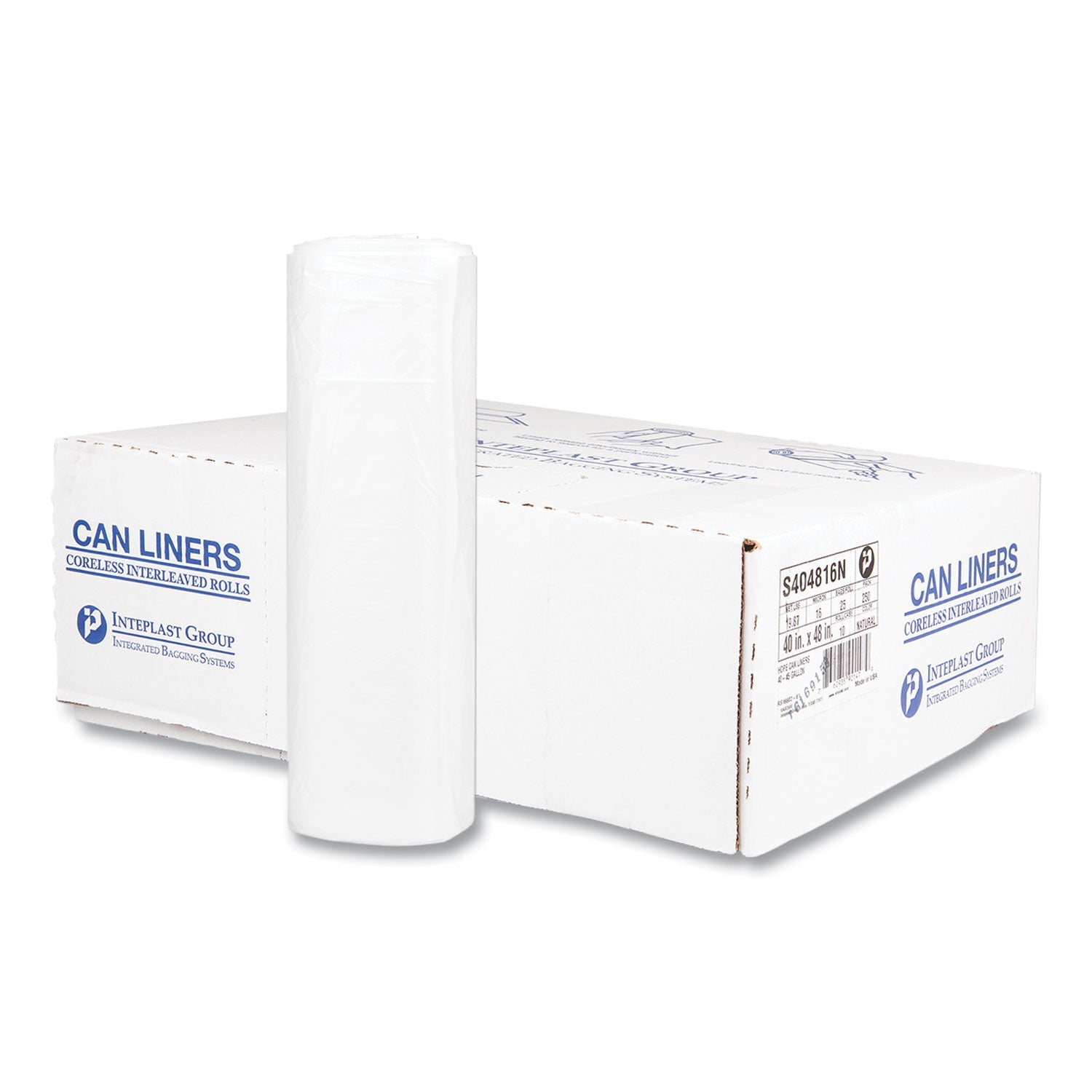 High-Density Commercial Can Liners | 45 gal