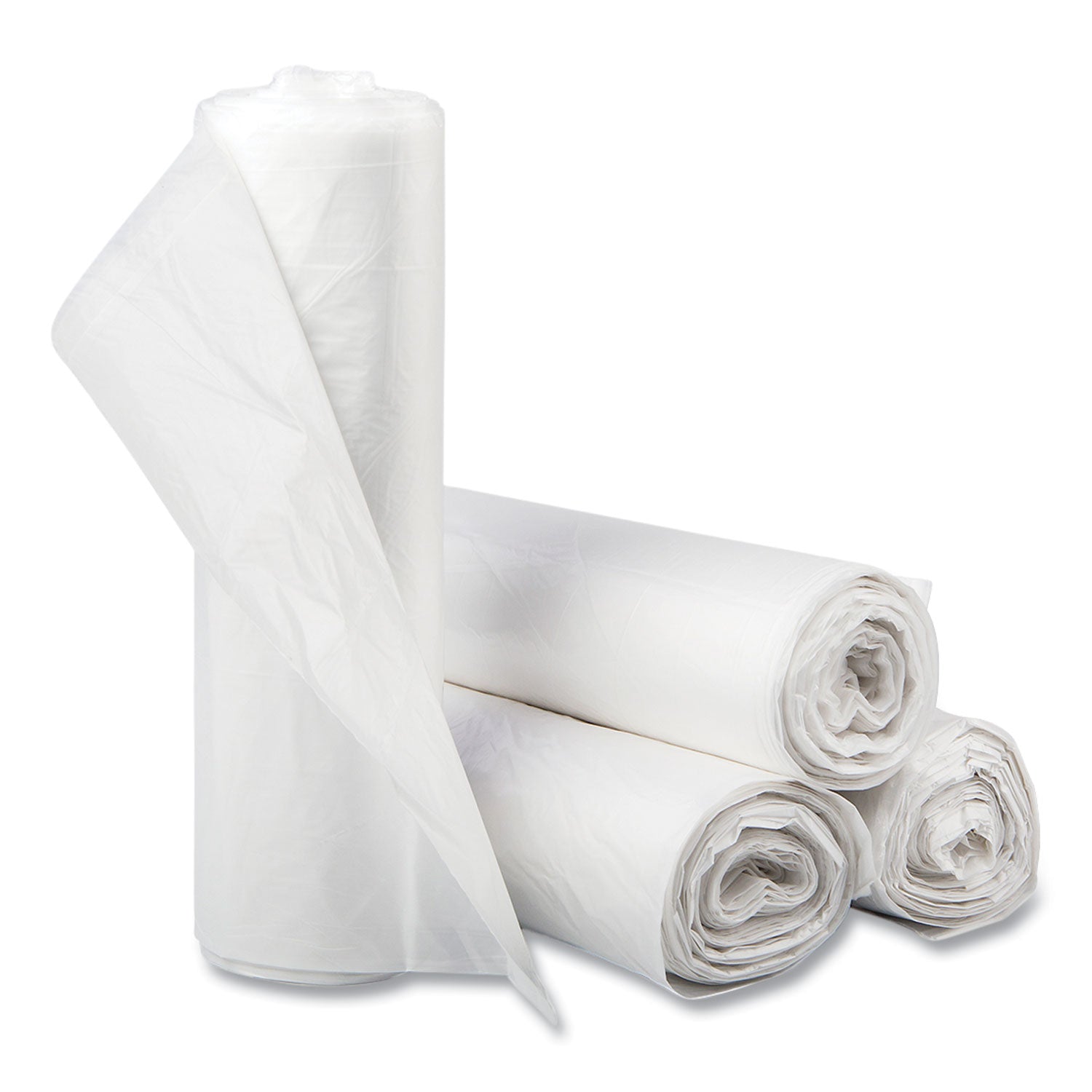 56 Gal High-Density Can Liners | Natural