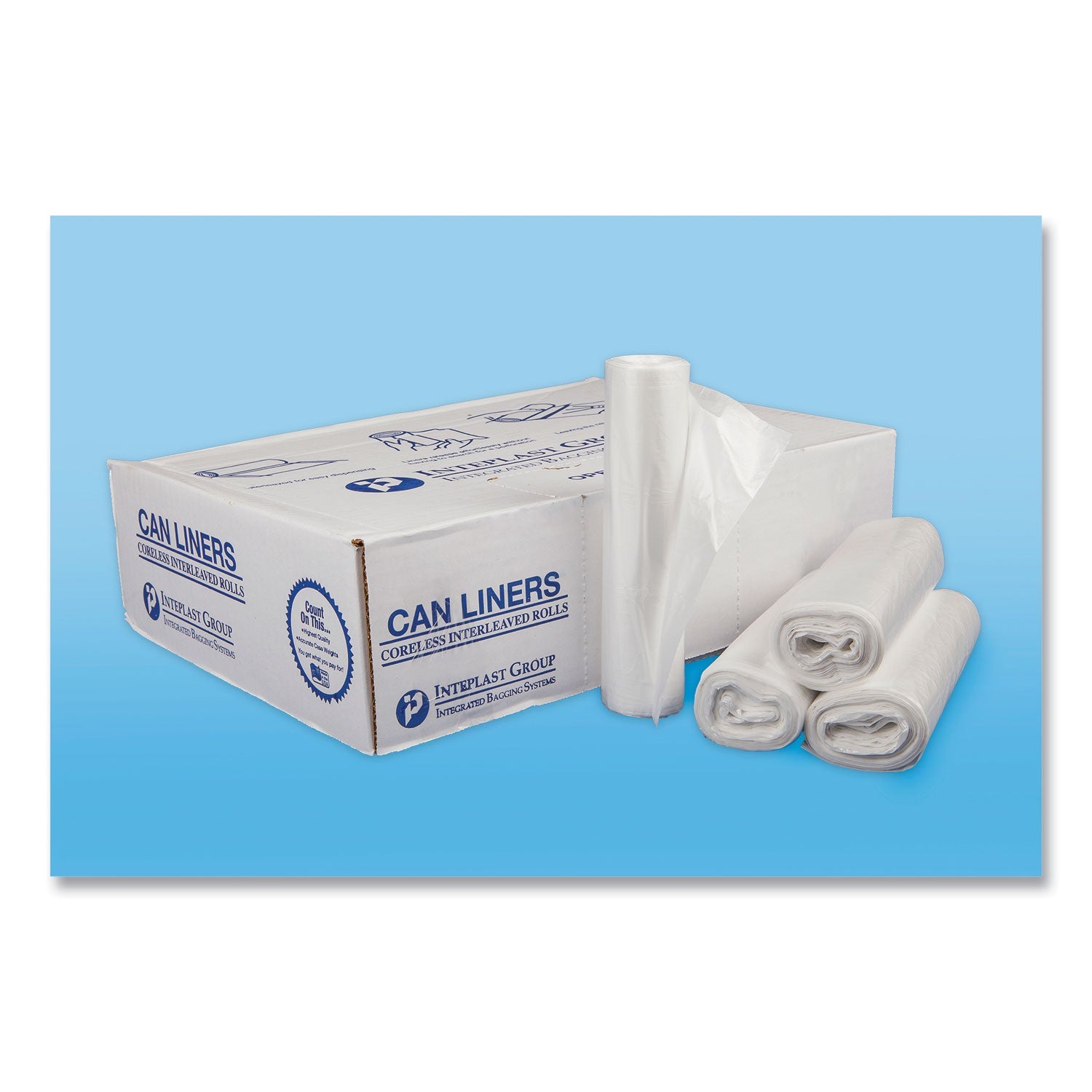 30 Gal High-Density Can Liners | 13 Mic