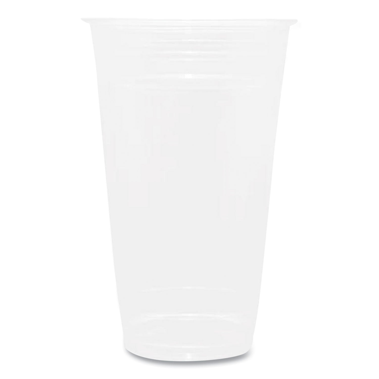 PET Plastic Cups | 24 oz, Clear, 600/Carton