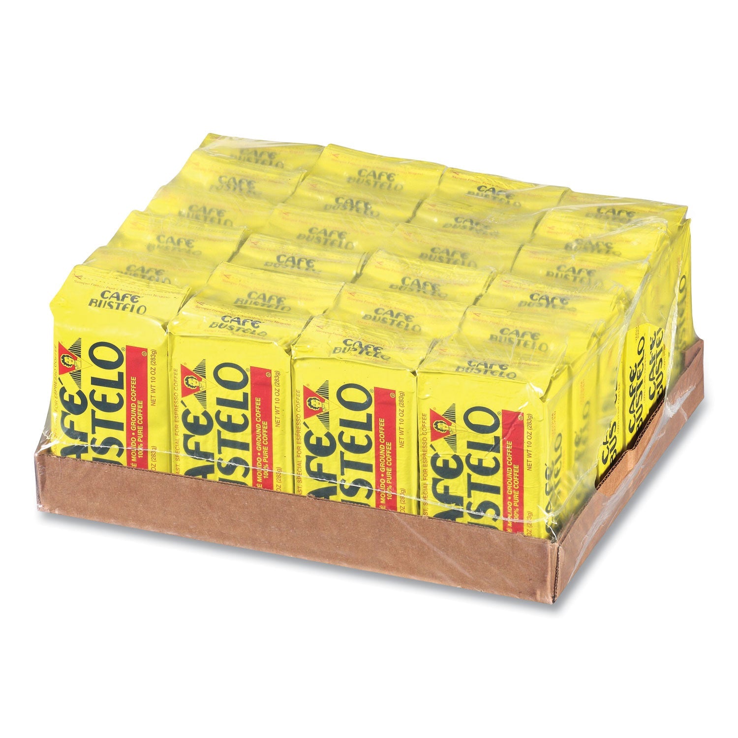 Espresso Ground Coffee | Café Bustelo | 24-Carton