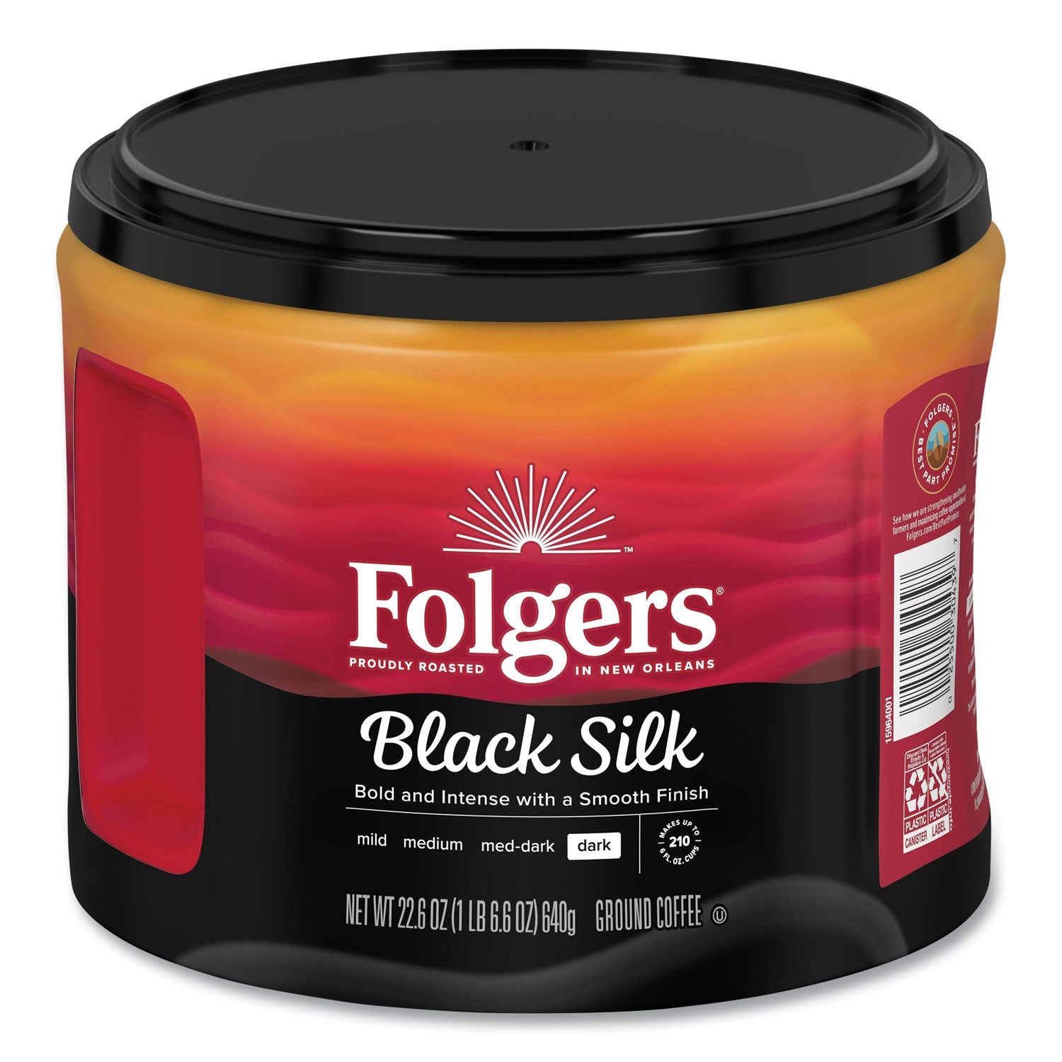 Black Silk Coffee | 22.6oz Canister, Folgers®