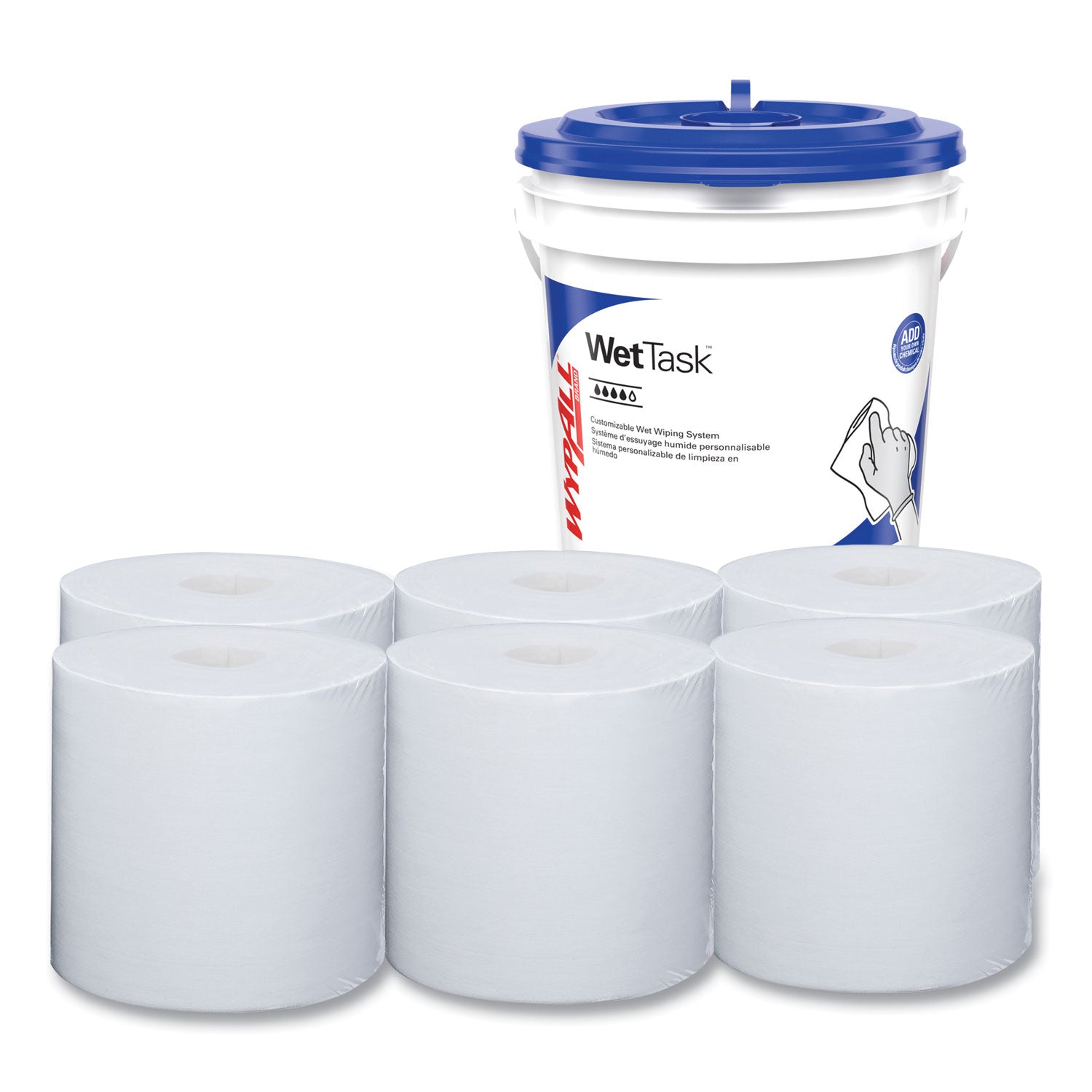 Customizable Wet Wiping System | with Bucket
