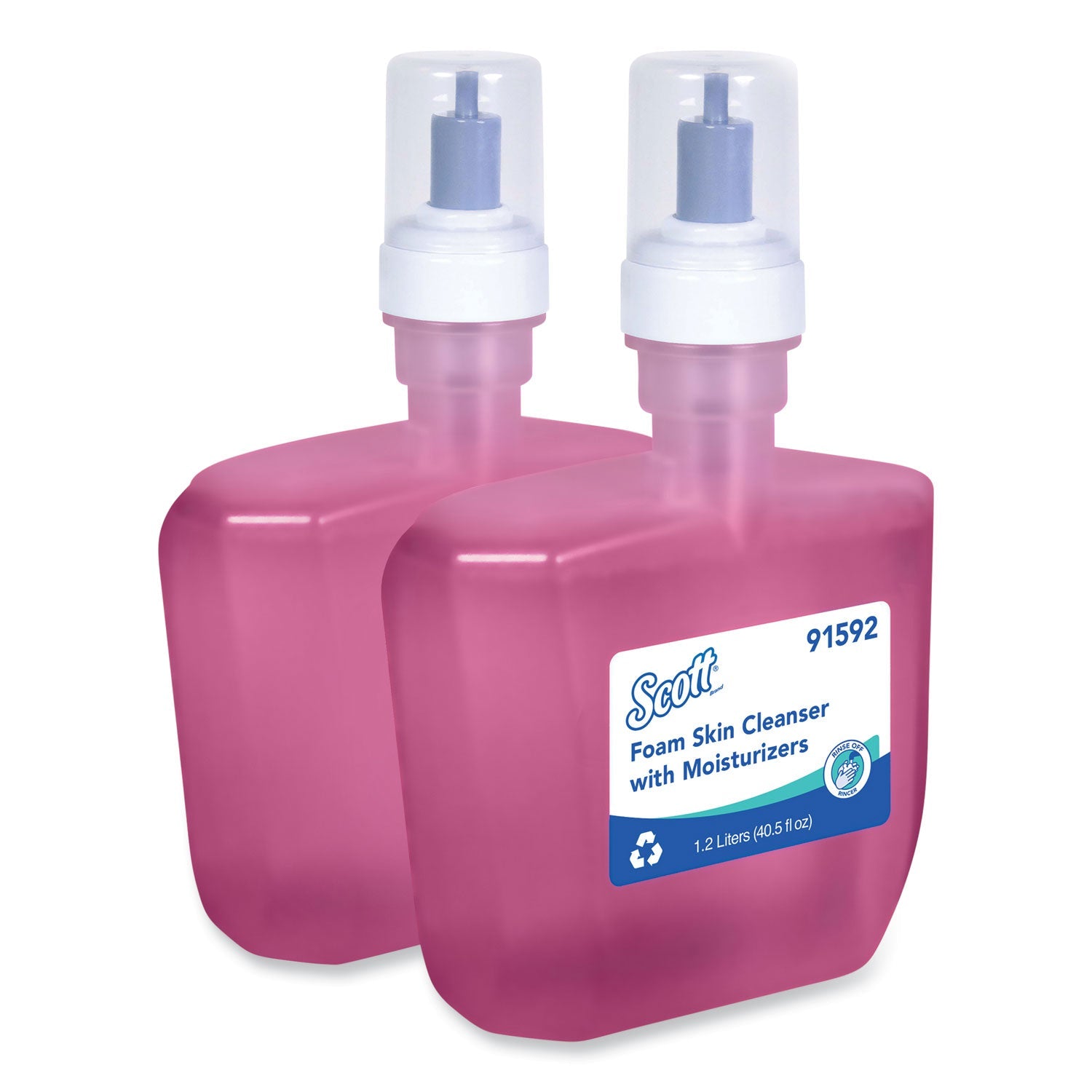 Scott® Pro Foam Skin Cleanser with Moisturizers Refill, Citrus Floral Scent, 1.2 L, 2/Carton