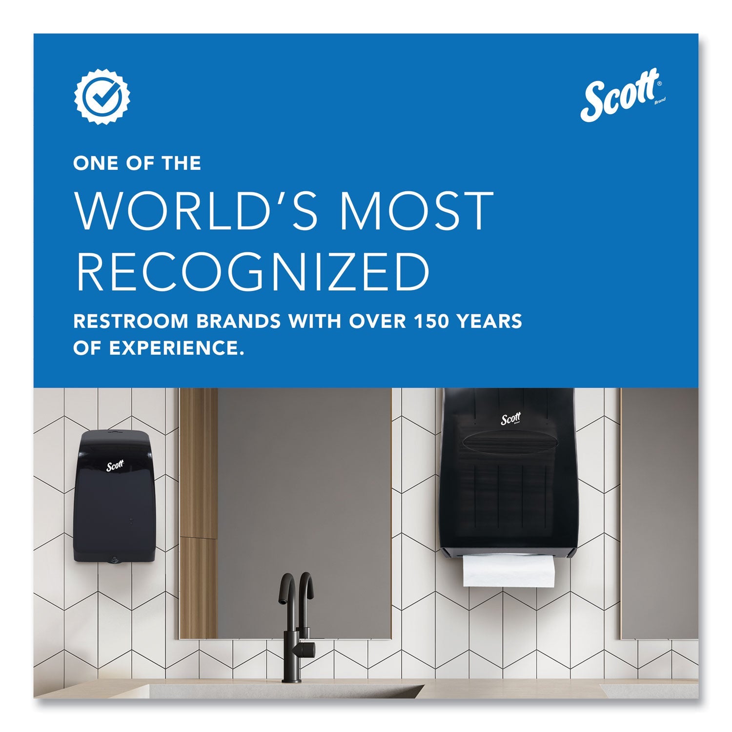 Scott® Essential Manual Skin Care Dispenser, 1,000 Ml, 5 X 5.25 X 8.38, White