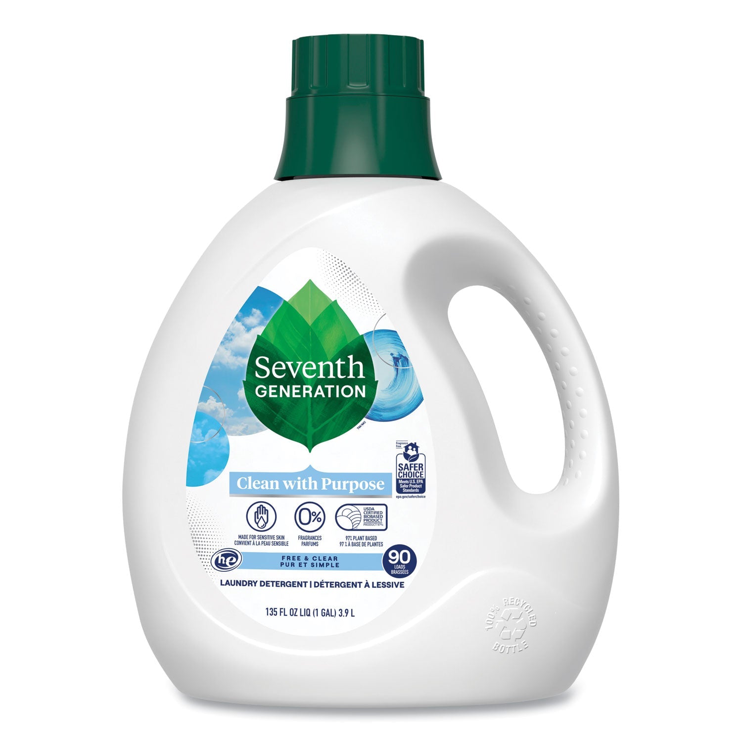 Liquid Laundry Detergent | Seventh Generation® 135oz