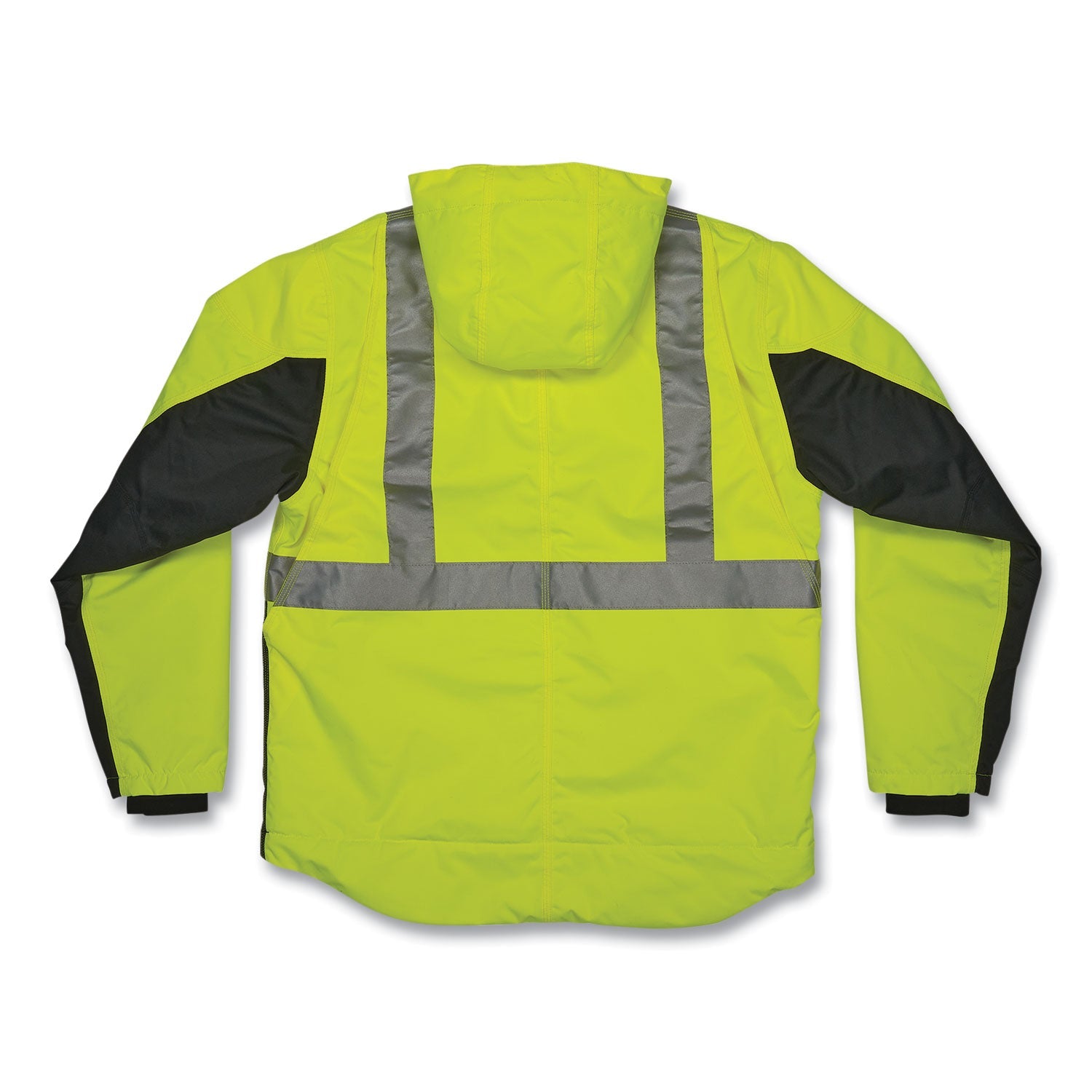 ergodyne® GloWear 8275 Class 2 Heavy-Duty Hi-Vis Workwear Sherpa Lined Jacket, 2X-Large, Lime