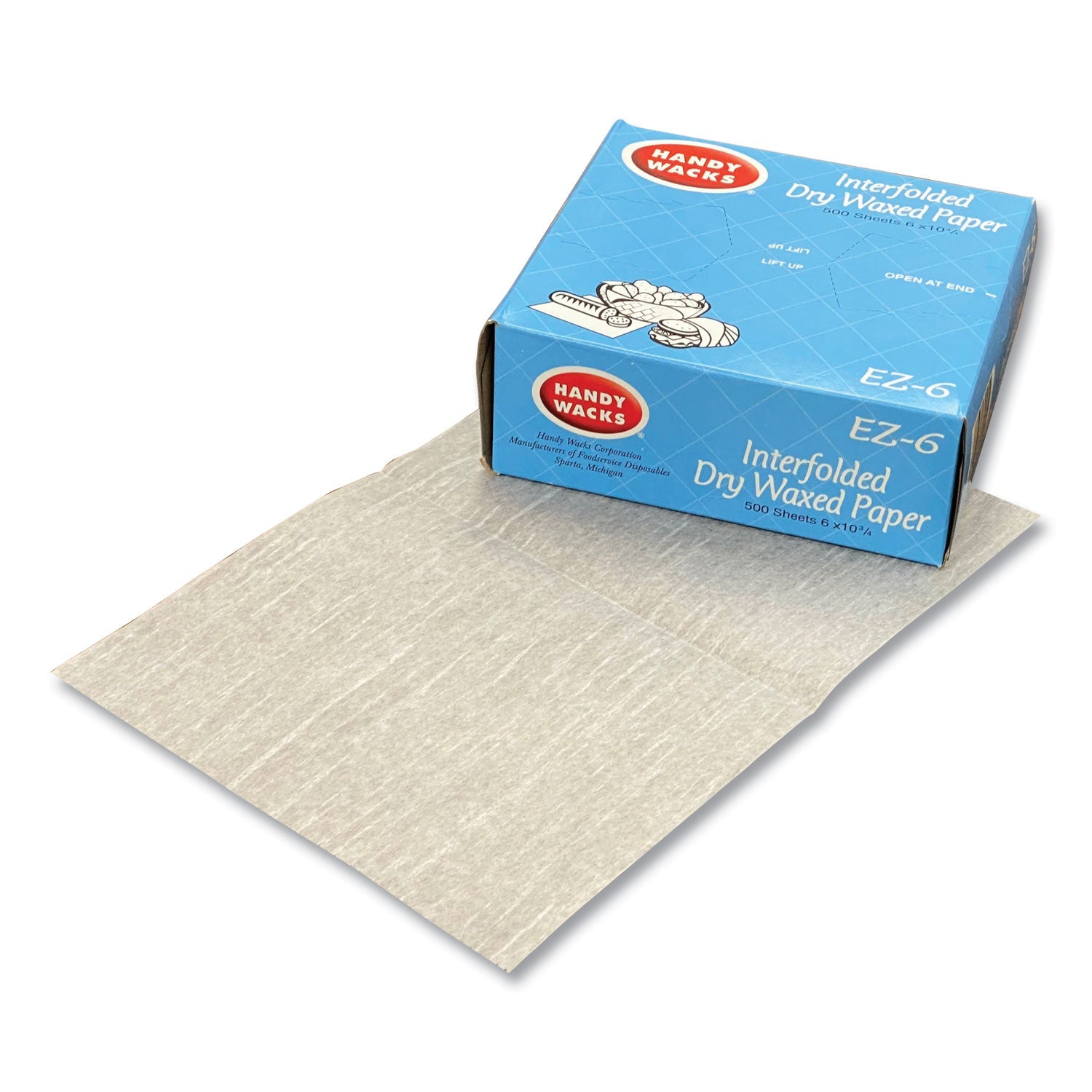 Waxed Paper Deli Sheets | 10.75 x 6