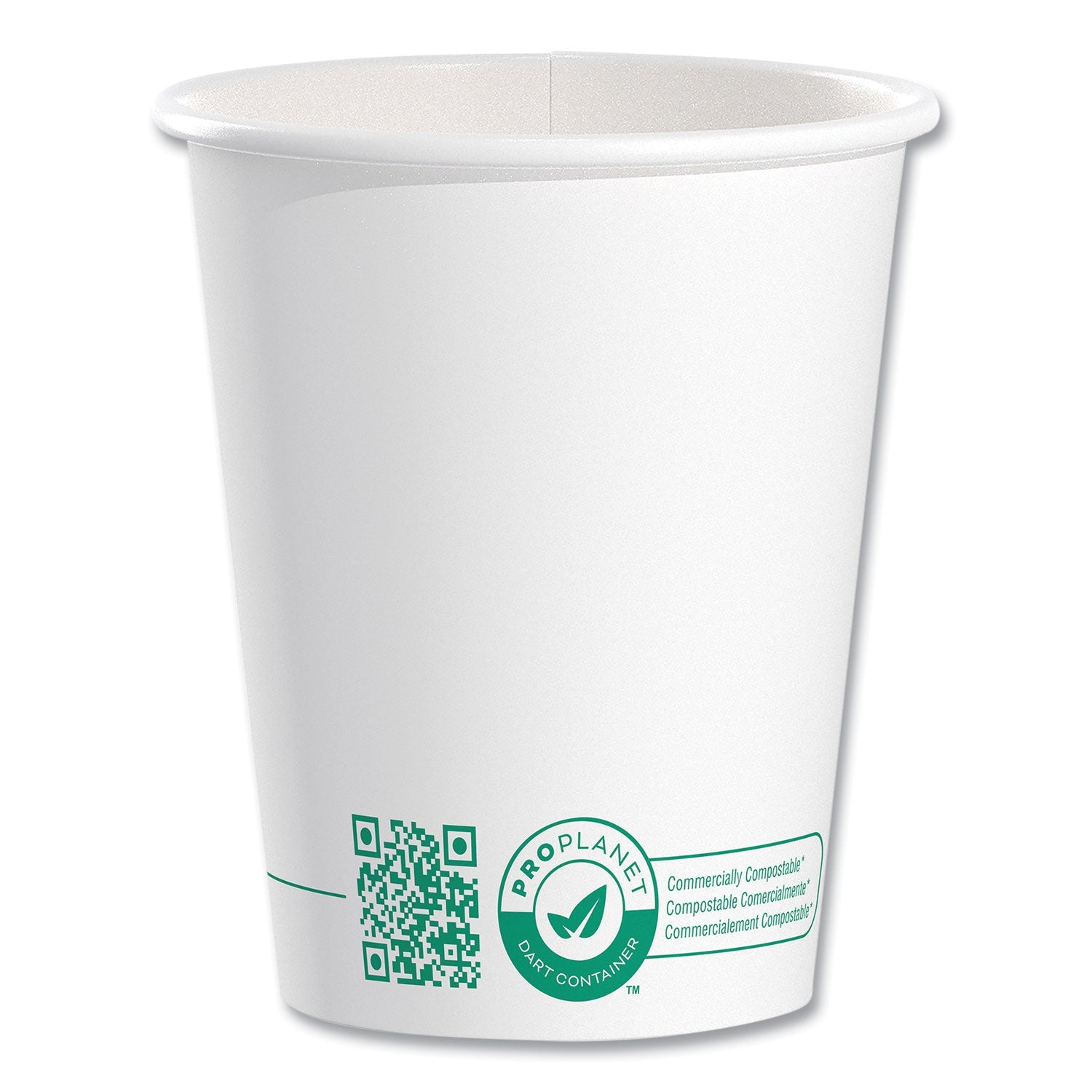 Compostable Paper Hot Cups | 10oz 50-Pack