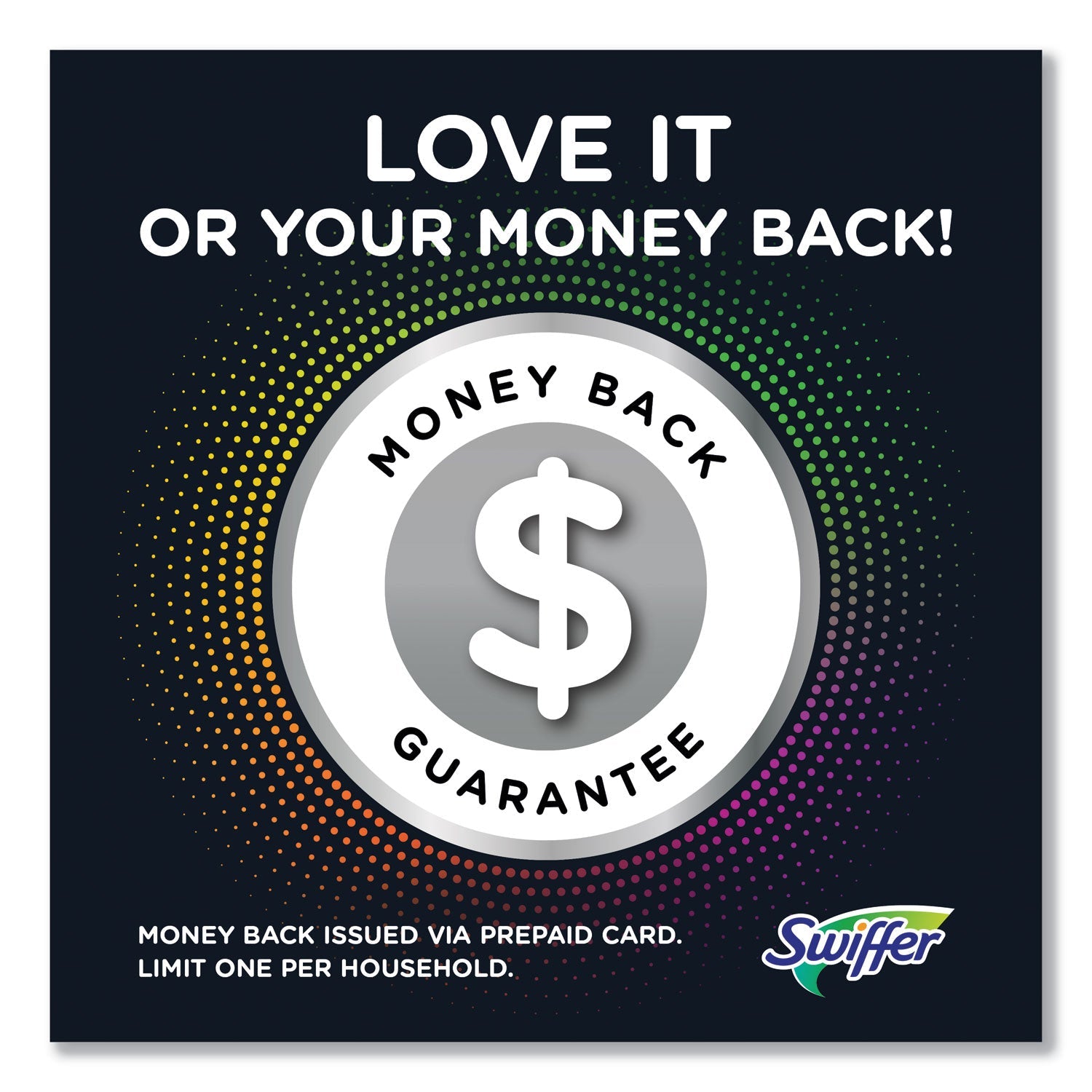 Swiffer® Sweeper Mop, 10 x 4.8 White, Cloth Head, 46" Green/Silver Aluminum/Plastic Handle, 6/Carton - Bloom Skins