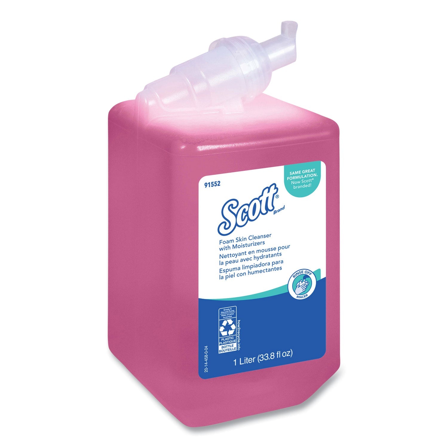 Scott® Pro Foam Skin Cleanser with Moisturizers Refill, Light Floral, 1,000 mL, 6/Carton