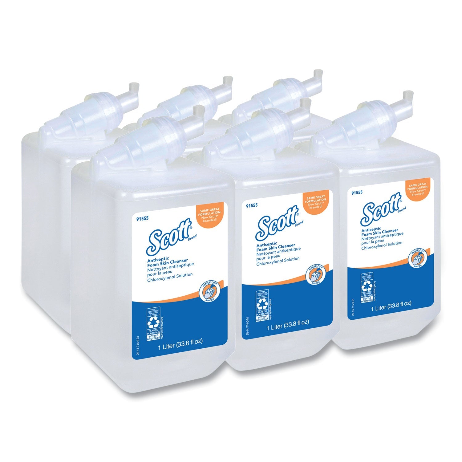 Antiseptic Foam Skin Cleanser Refill | 6-Pack