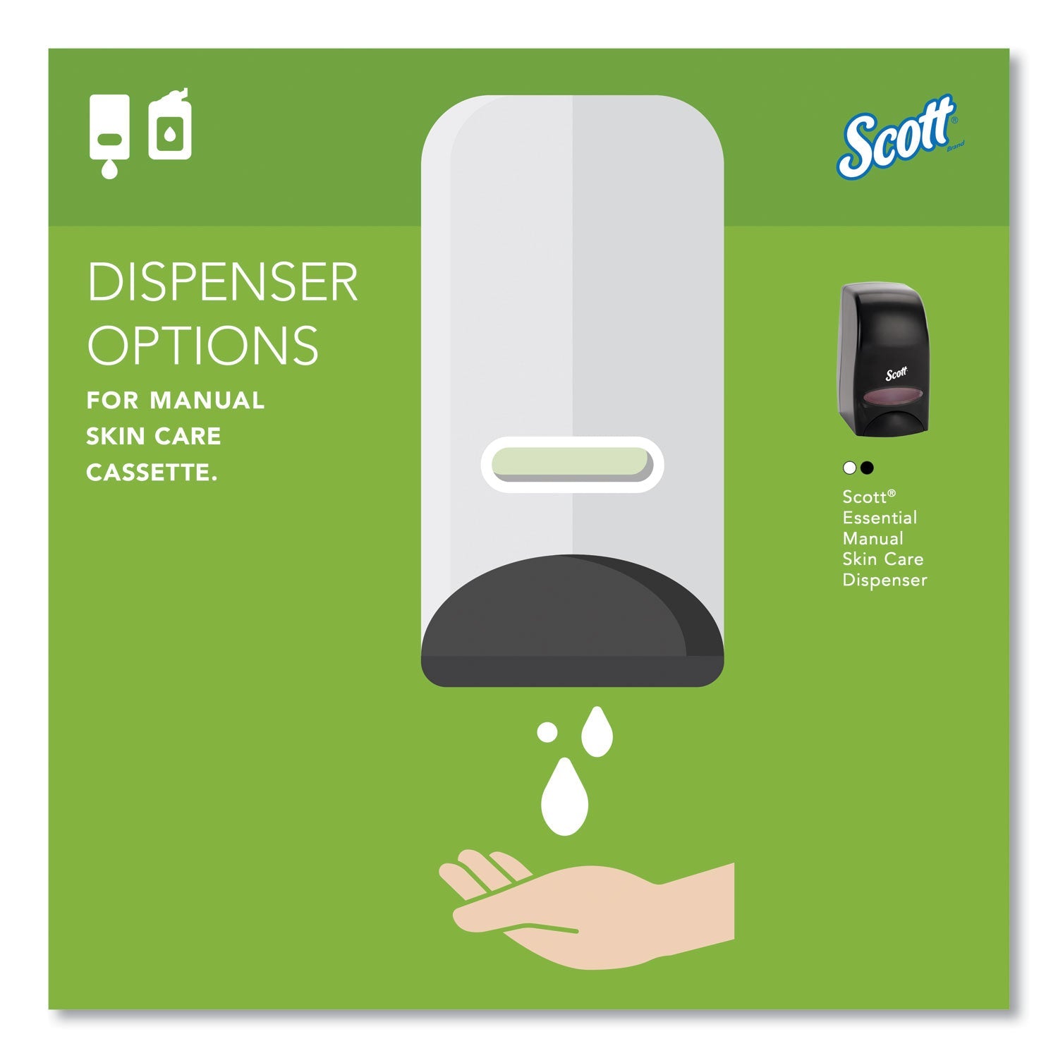 Scott® Essential Green Certified Foam Skin Cleanser Refill, Unscented, 1,000 mL