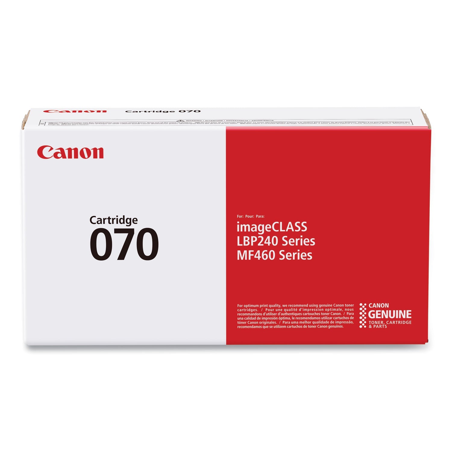 Canon 070 Toner Cartridge | Black, 3,000 Pages