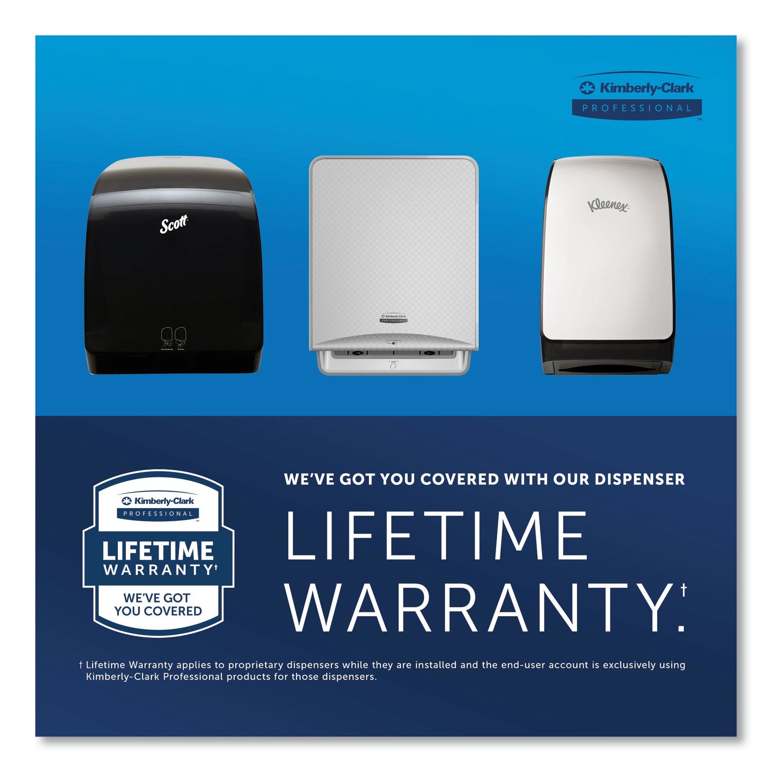 Scott® Pro Electronic Hard Roll Towel Dispenser, 12.66 X 9.18 X 16.44, Smoke - Bloom Skins