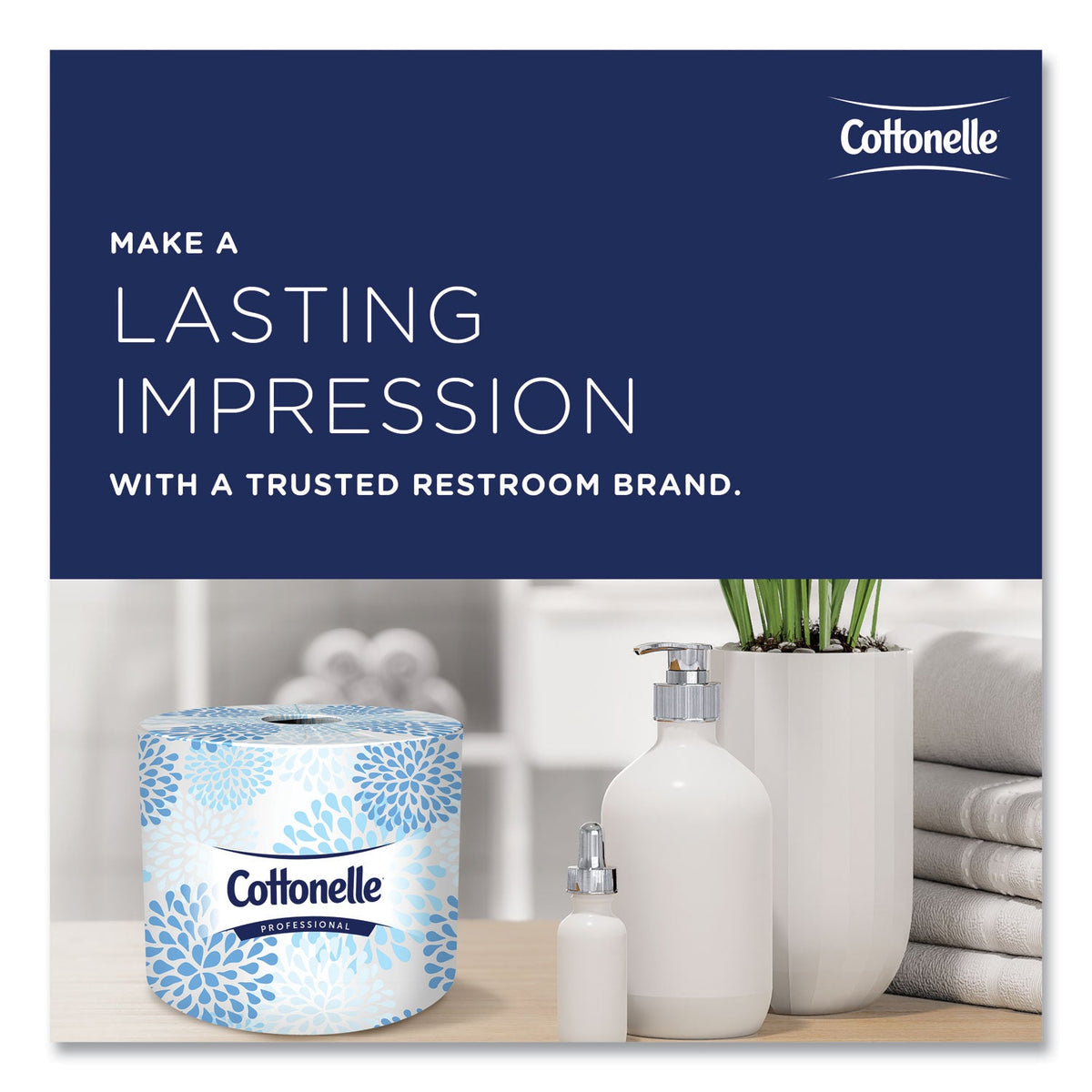 Cottonelle® 2-Ply Bathroom Tissue, Septic Safe, White, 451 Sheets/Roll, 20 Rolls/Carton