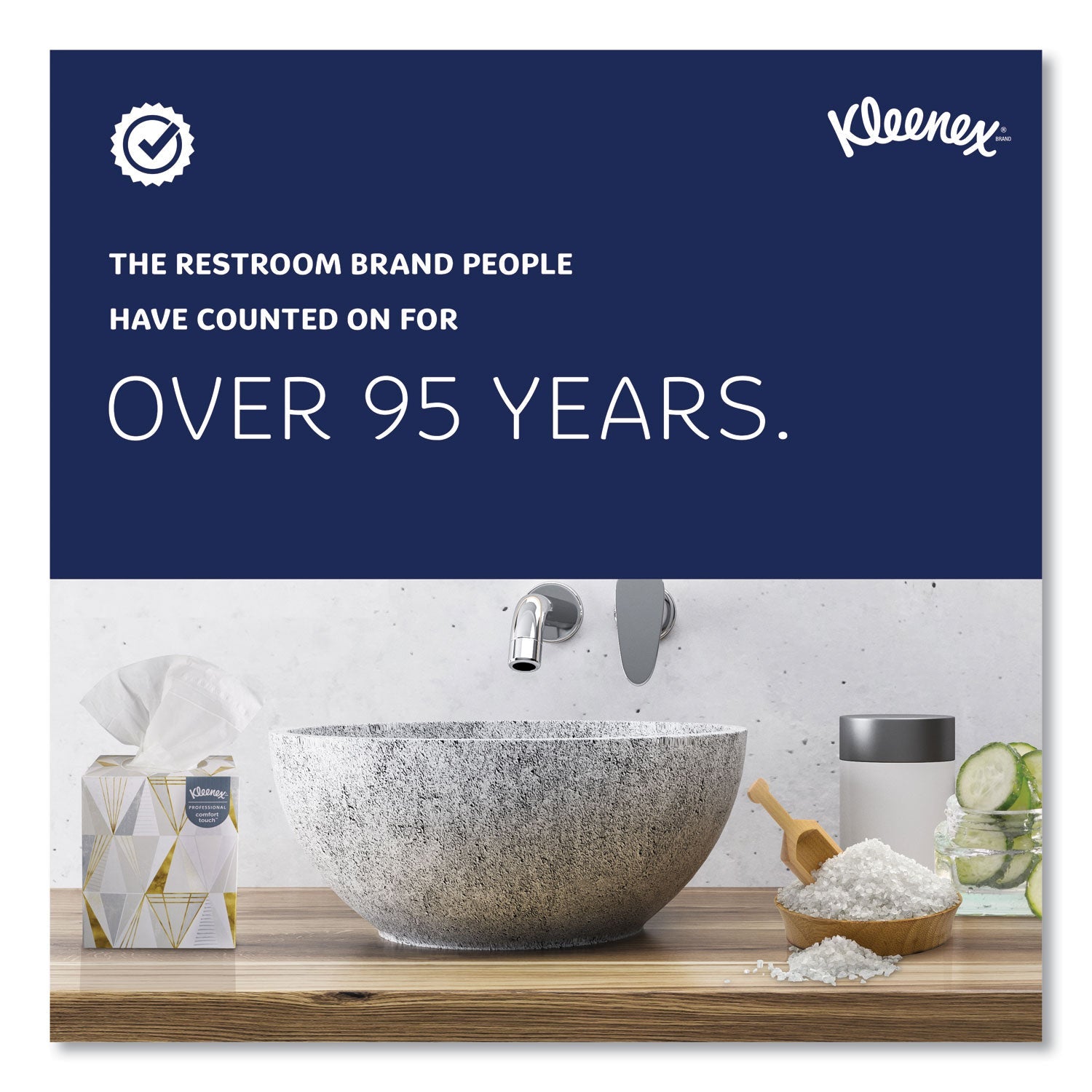 Kleenex® Boutique Anti-Viral Facial Tissue, 3-Ply, White, Pop-Up Box, 60 Sheets/box, 3 Boxes/pack, 4 Packs/carton