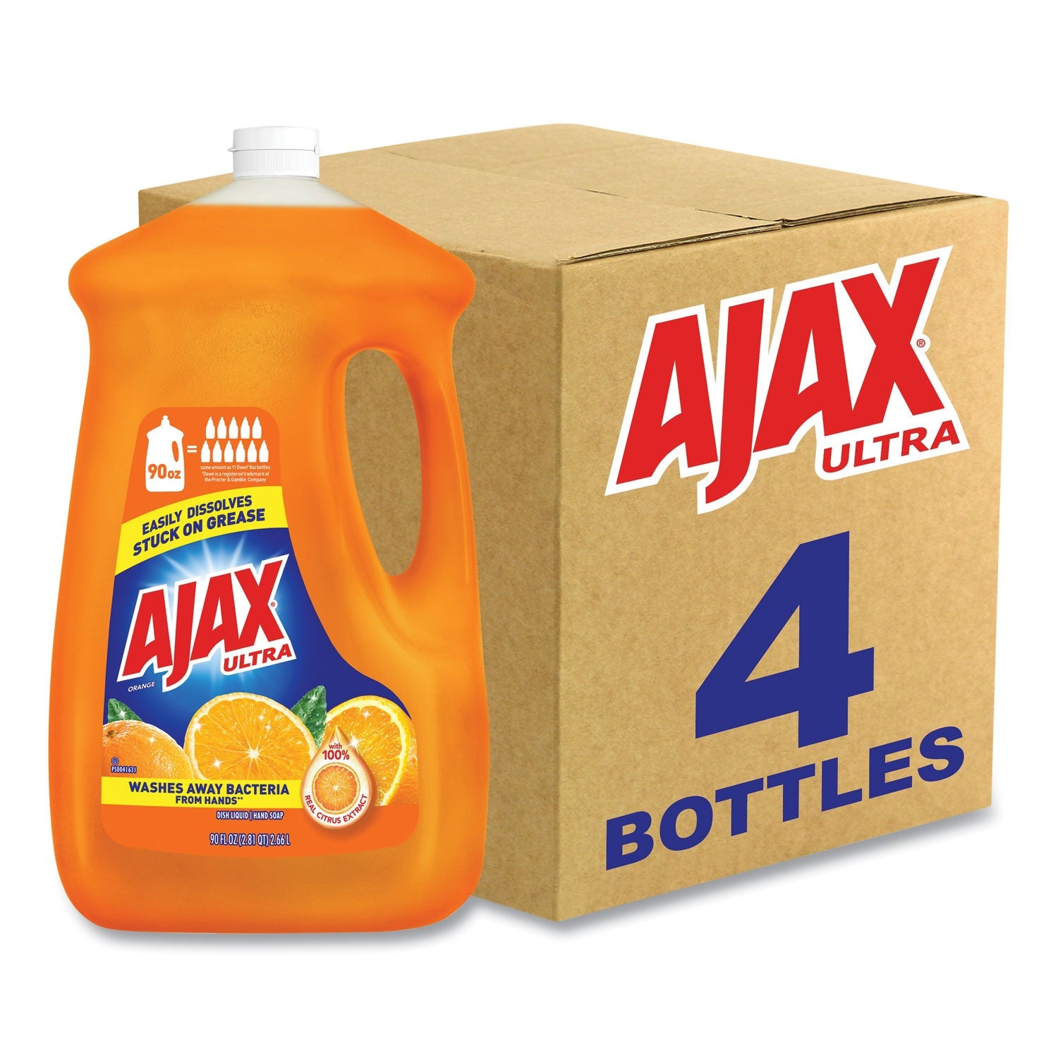 Ajax Dish Detergent | Orange Scent, 90 oz