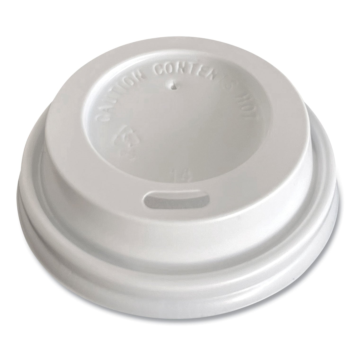 Hot Cup Lids for 4 oz Cups | White | 1000/Ctn