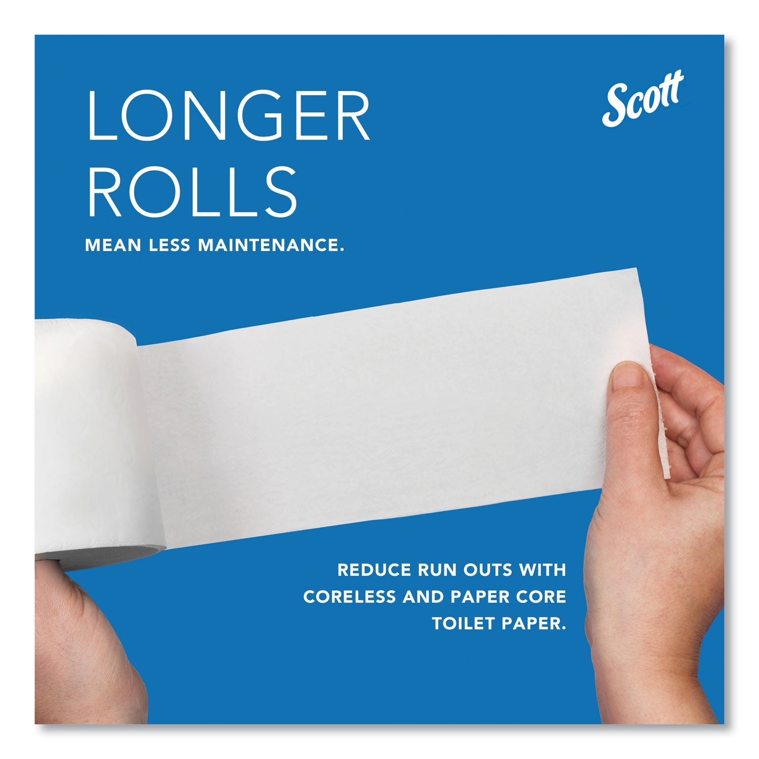 Scott® Essential Coreless SRB Tissue Dispenser, 11 x 6 x 7.6, White - Bloom Skins