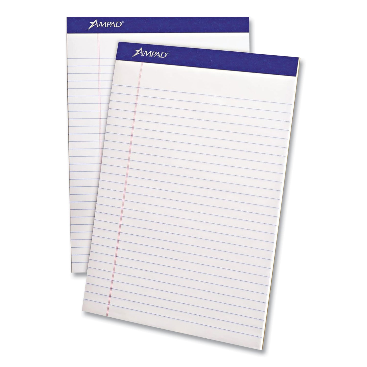 Ampad Perforated Writing Pads | Wide, White
