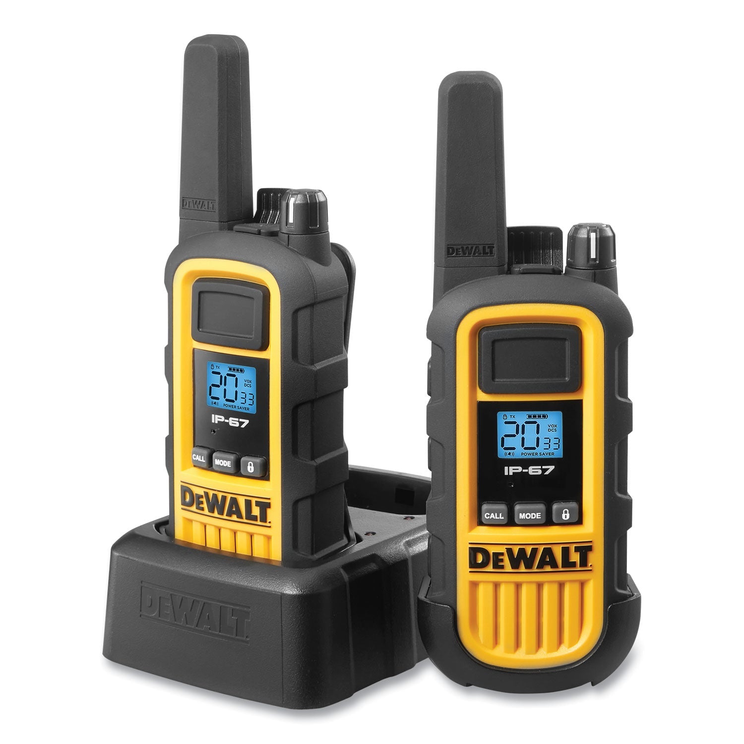 DeWalt® DXFRS800 Two-Way Radios, 2 W, 22 Channels