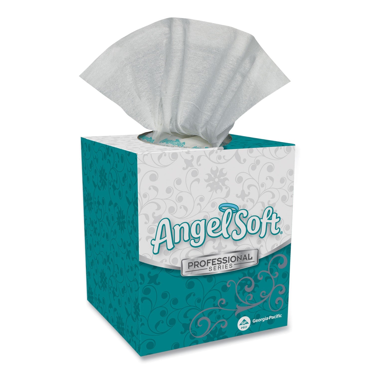 Georgia Pacific® Professional Premium Facial Tissue, 2-Ply, White, Cube Box, 96 Sheets/box