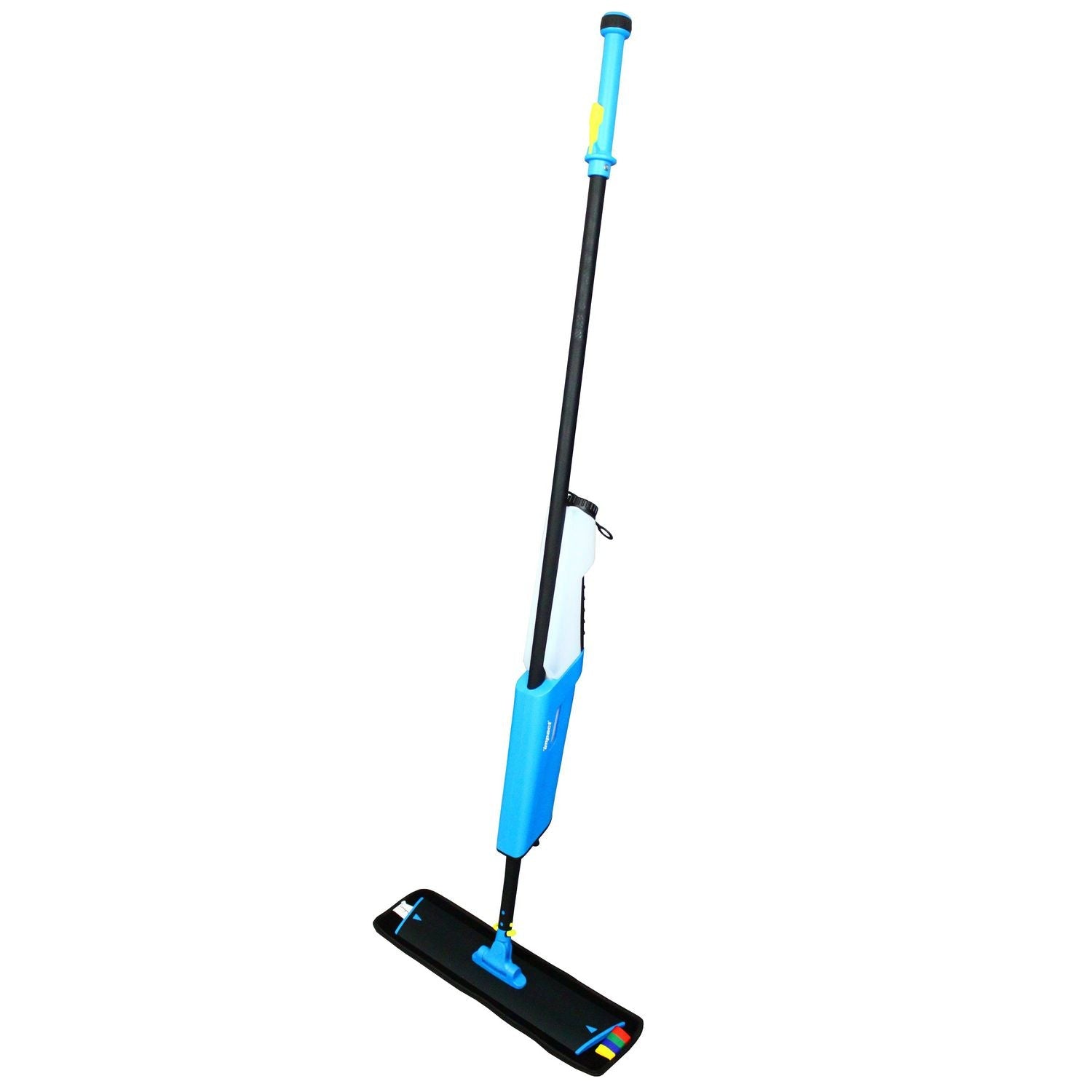 Impact® Mopster 2.0 Microfiber Bucketless Mop, 16.25 x 3.25 Blue Microfiber Head, 57" Black Aluminum Handle