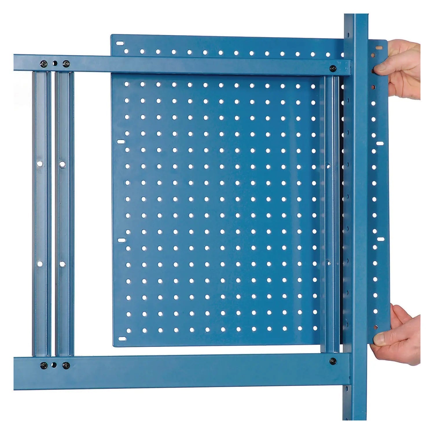 Global Industrial® Panel Mounting Rail, For Use with Global Industrial 48" Wide Workbenches, 150 lb Weight Capacity