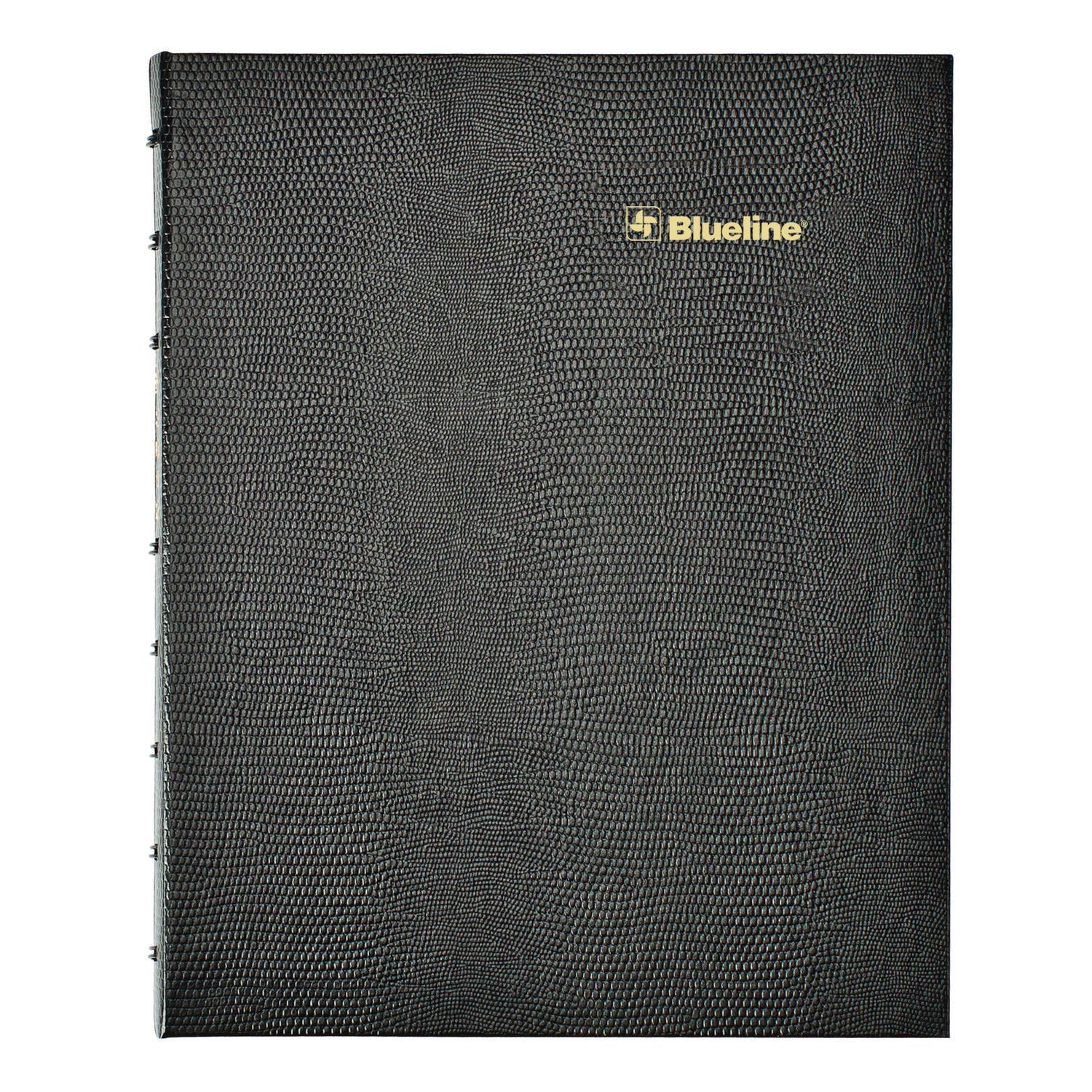 Blueline® Plan and Link Monthly Planner, 9.25" x 7.25", Black Cover, 16-Months: Sept 2024 to Dec 2025