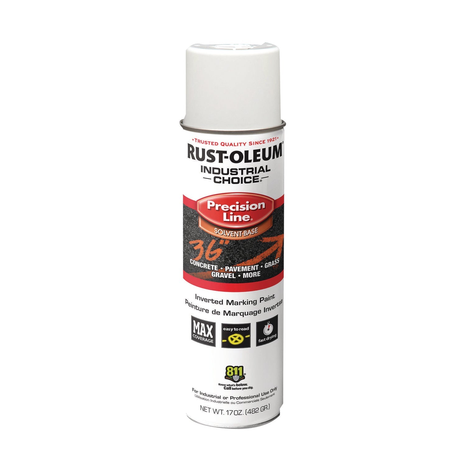 Rust-Oleum Precision Line Marking Paint | White
