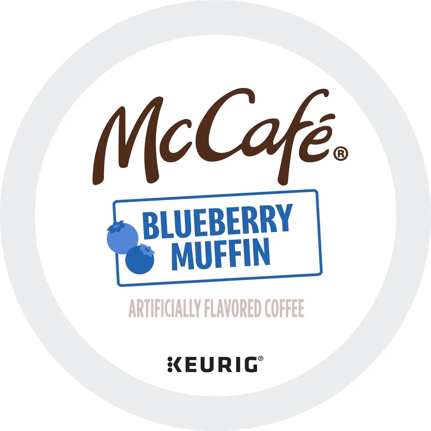 McCafe® Blueberry Muffin K-Cups, 0.34 oz K-Cup, 24/Box