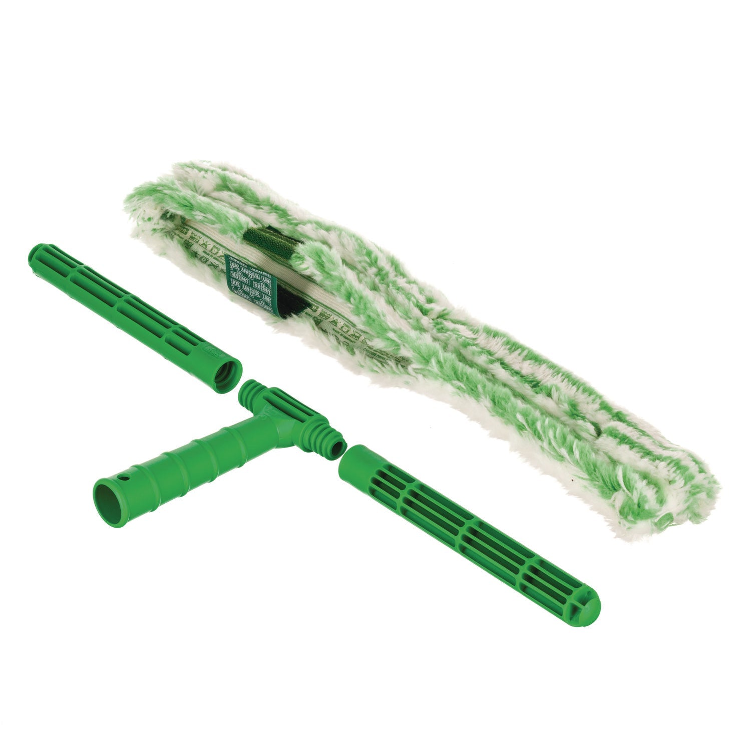 Unger® Monsoon Plus StripWasher Complete with Green Plastic Handle, Green/White Sleeve, 18" Wide Sleeve