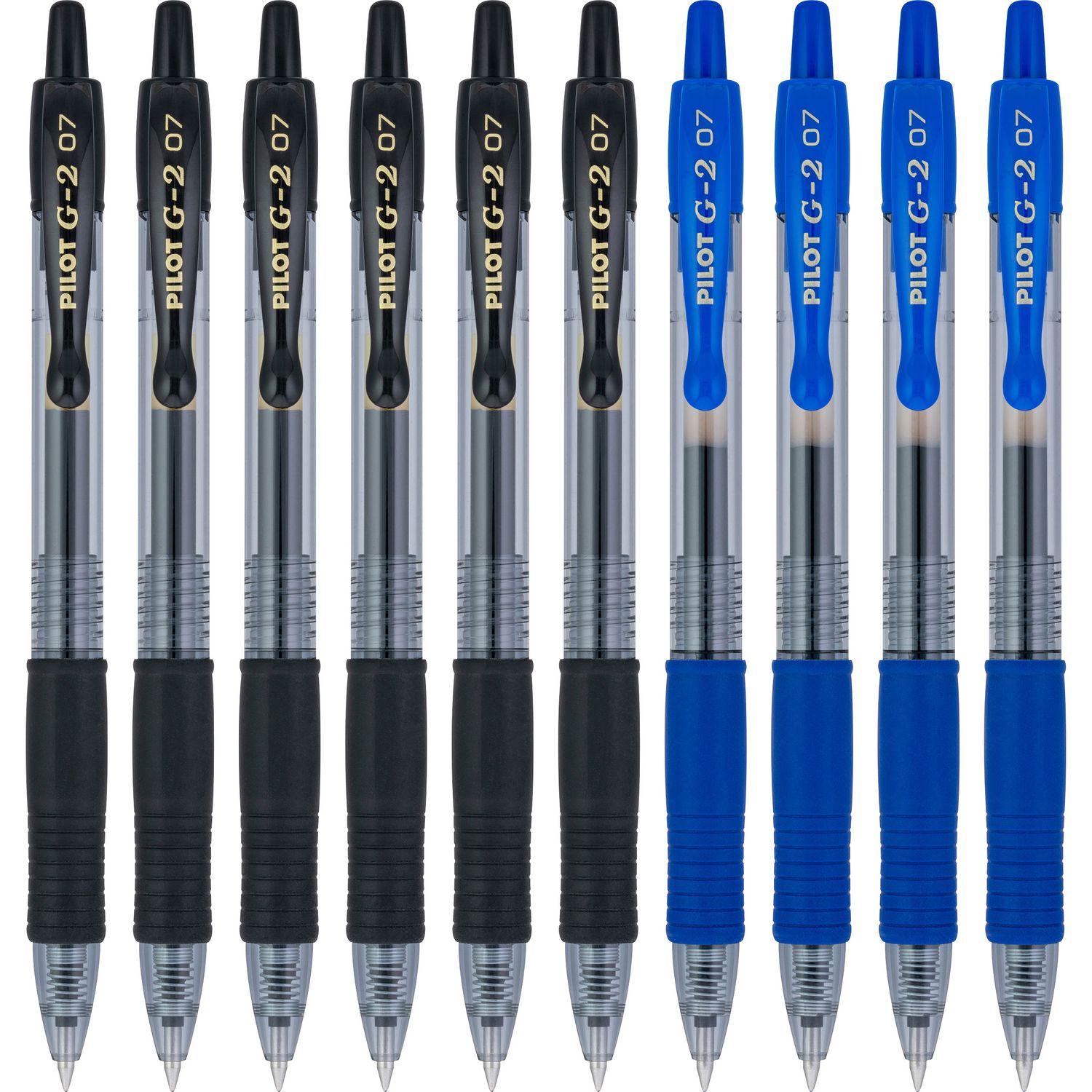 Pilot® G2 Premium Gel Pen, Retractable, Fine 0.7 mm, Assorted Ink and Barrel Colors, 10/Pack - Bloom Skins