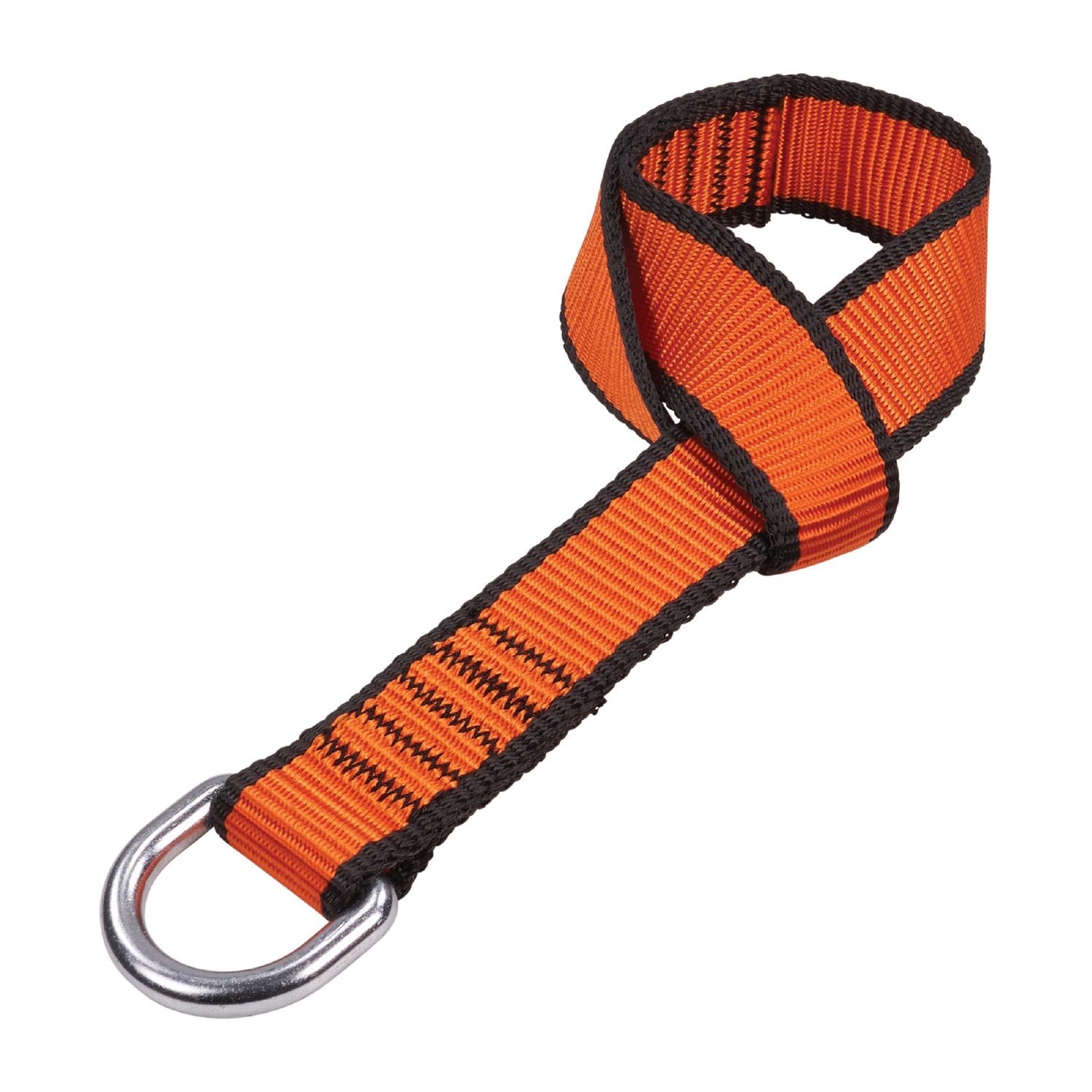 ergodyne® Squids 3174 Anchor Choke Strap for Tool Tethering, 25 lb Max Safe Working Capacity, 15" Long, Orange
