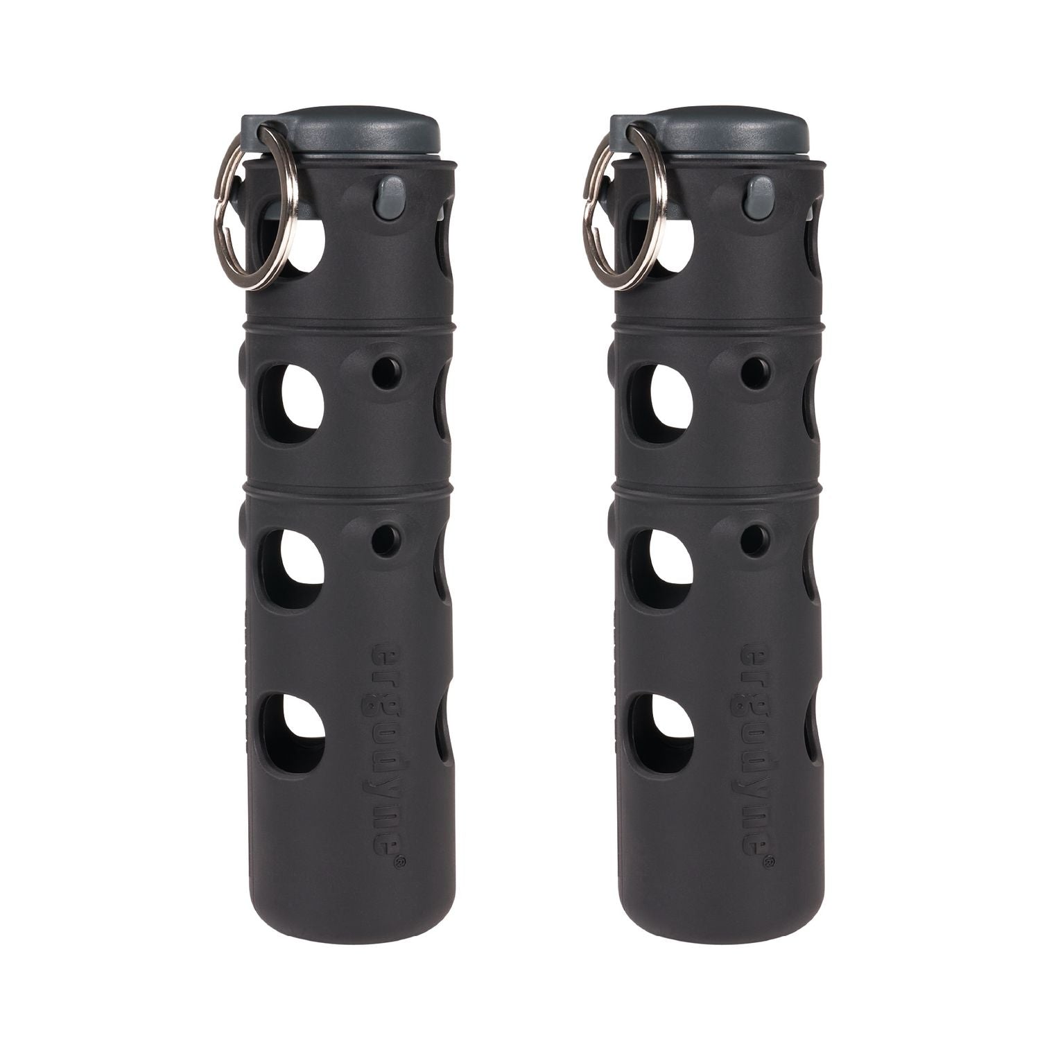 ergodyne® Squids 3745 Tool Grip and Tether Attachment Point, 1 lb Max Working Capacity, 5.5" Long, Black, 2/Pack