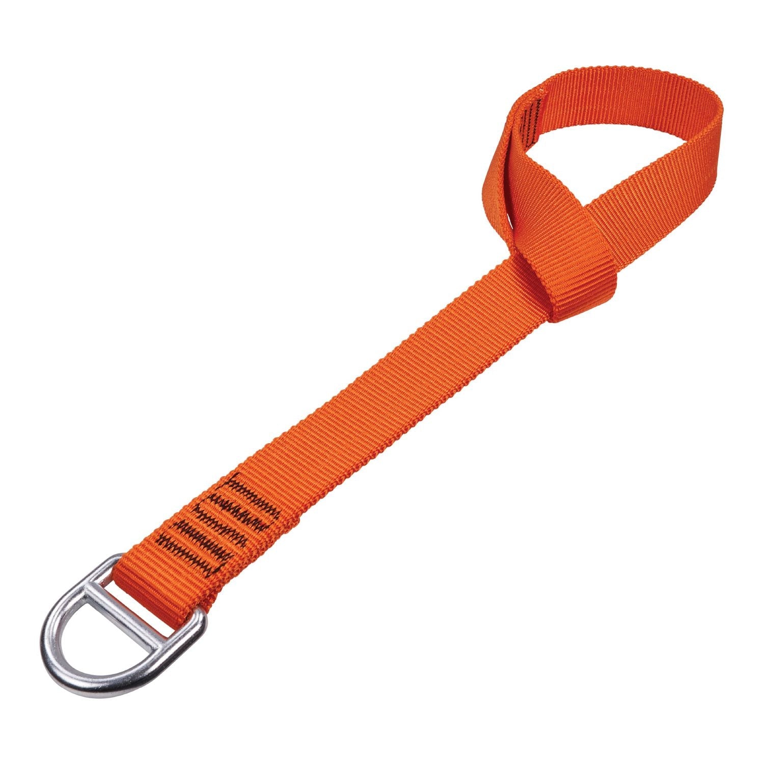 ergodyne® Squids 3177 Anchor Choke Strap for Tool Tethering, 60 lb Max Safe Working Capacity, 28" Long, Orange
