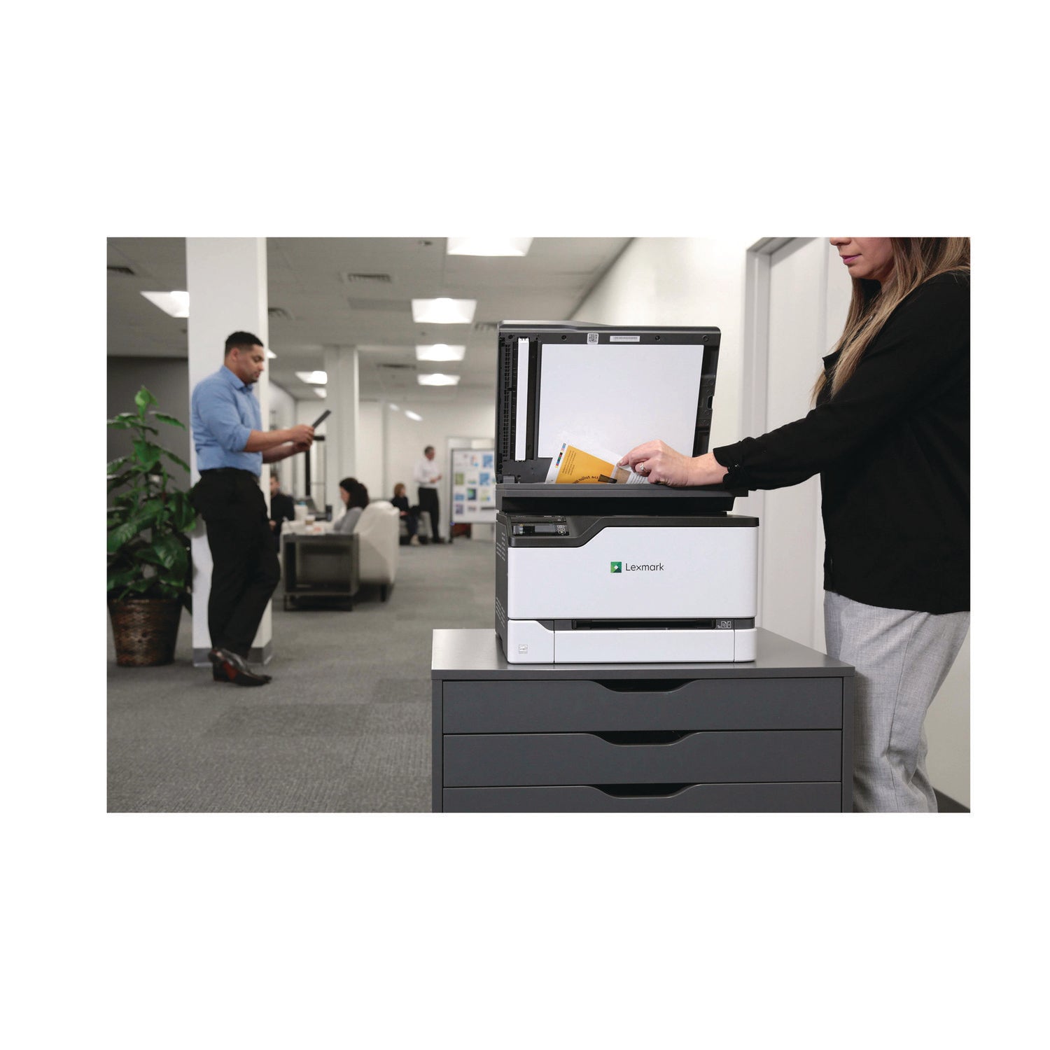 Lexmark™ 70C00CG Return Program Toner, 1,000 Page-Yield, Cyan - Bloom Skins