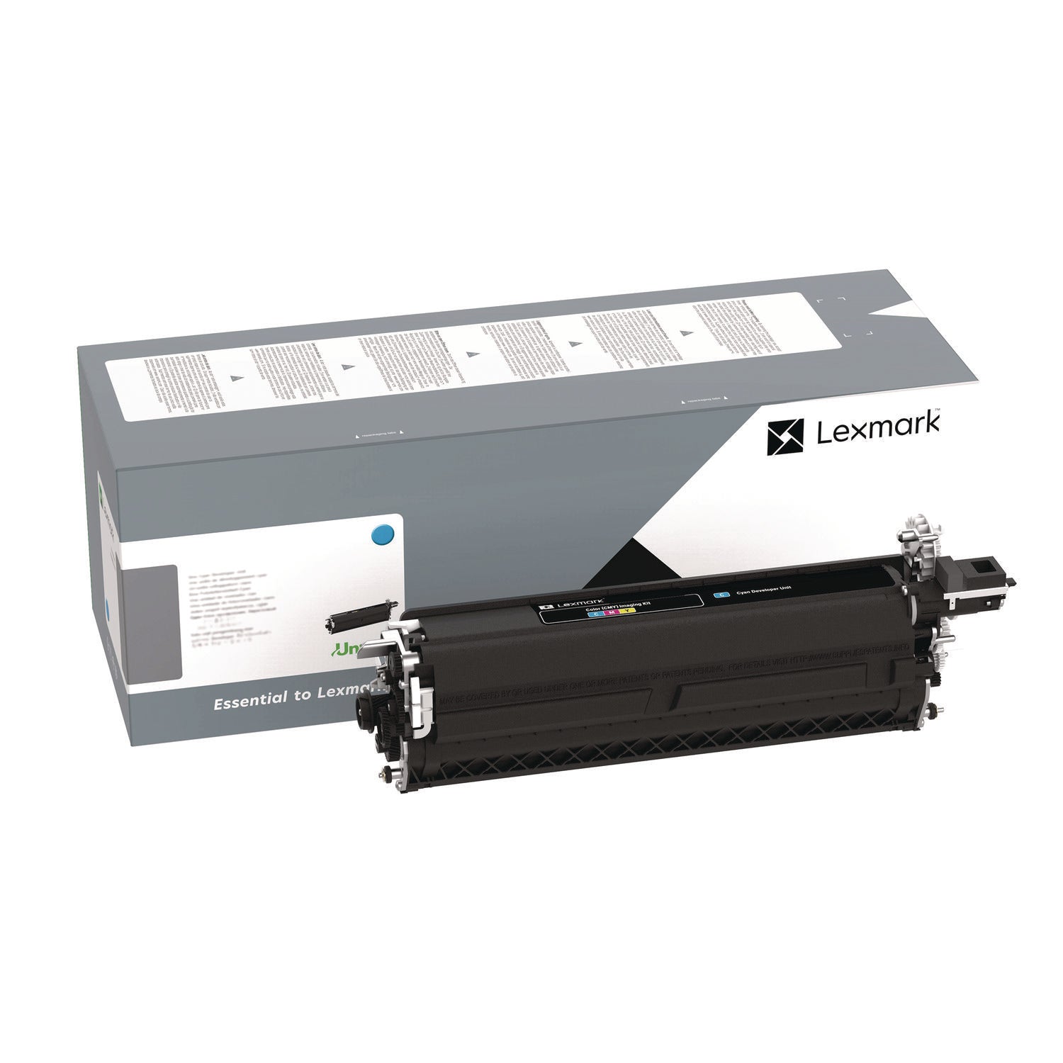 Lexmark™ 78C0D20 Developer Unit, 125,000 Page-Yield, Cyan