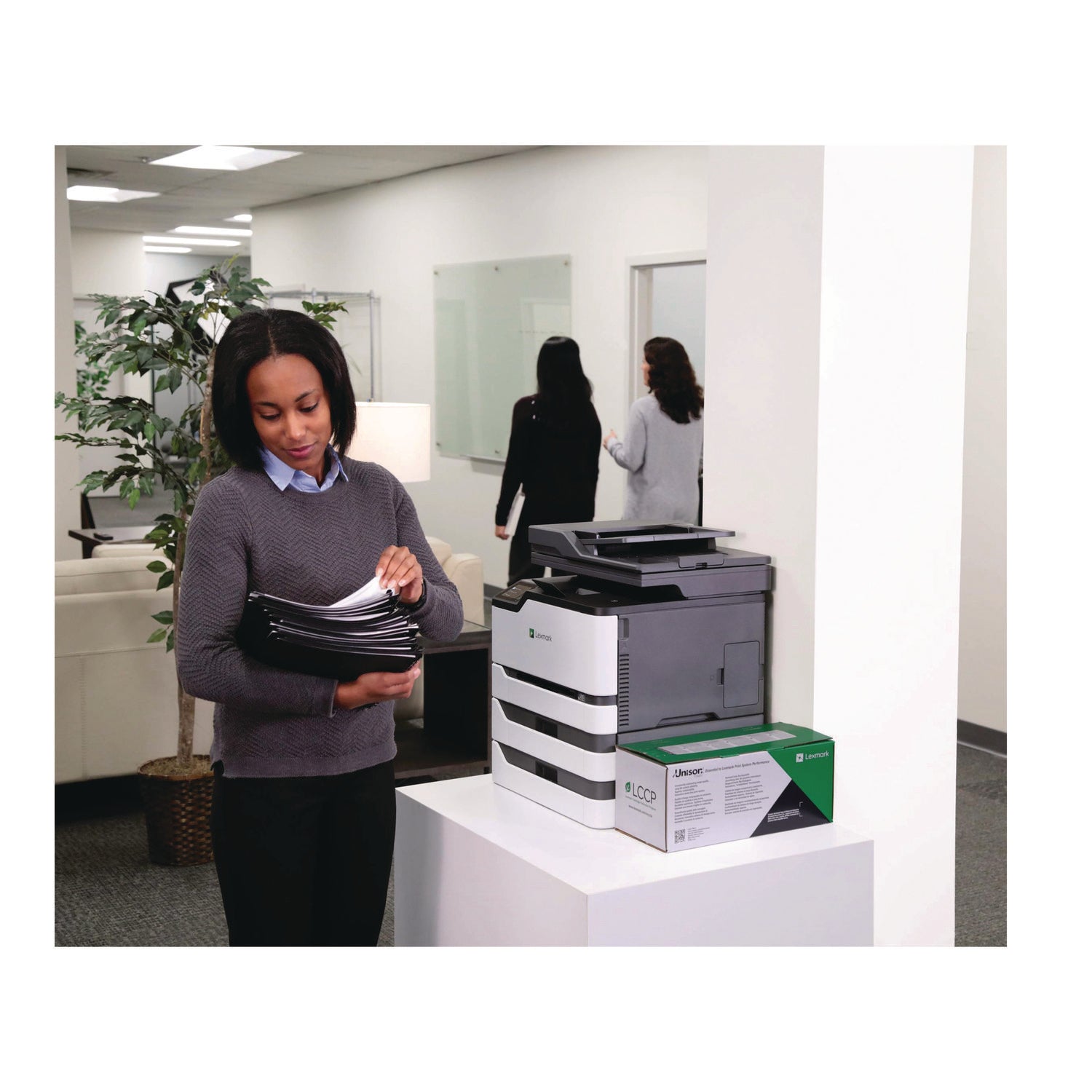 Lexmark™ 58D1U07 Ultra High-Yield Toner, 55,000 Page-Yield, Black
