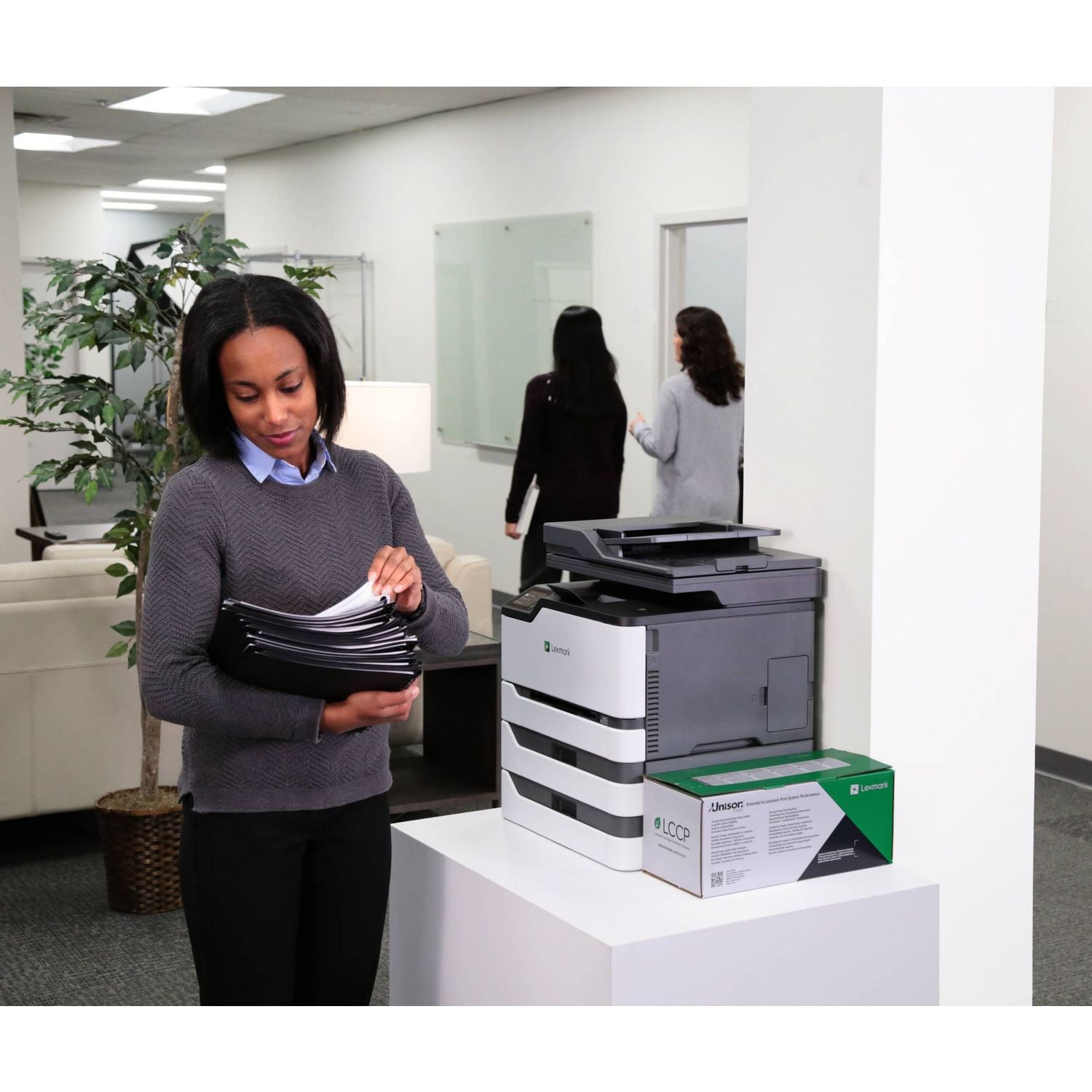 Lexmark™ 71C1HM0 Return Program Toner Cartridge, 10,500 Page-Yield, Magenta