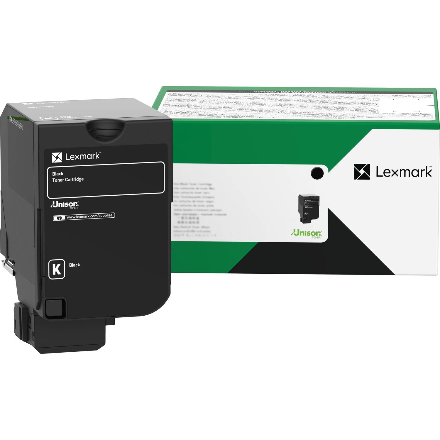 Lexmark™ 71C10K0 Return Program Toner Cartridge, 5,000 Page-Yield, Black