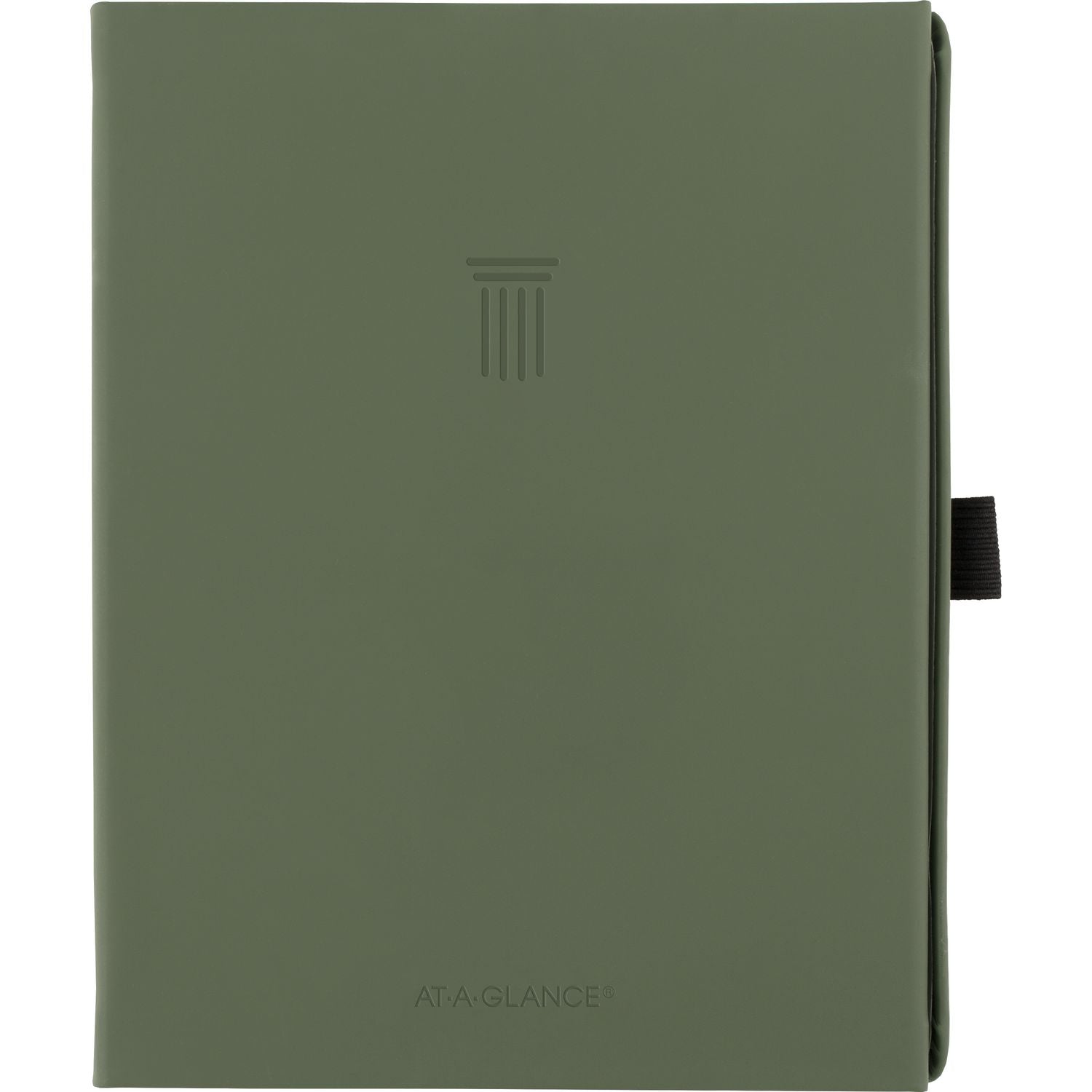 AT-A-GLANCE® Foundation Undated Weekly/Monthly Planner, 8.5" x 6.75", Green Cover, 12-Month: Undated