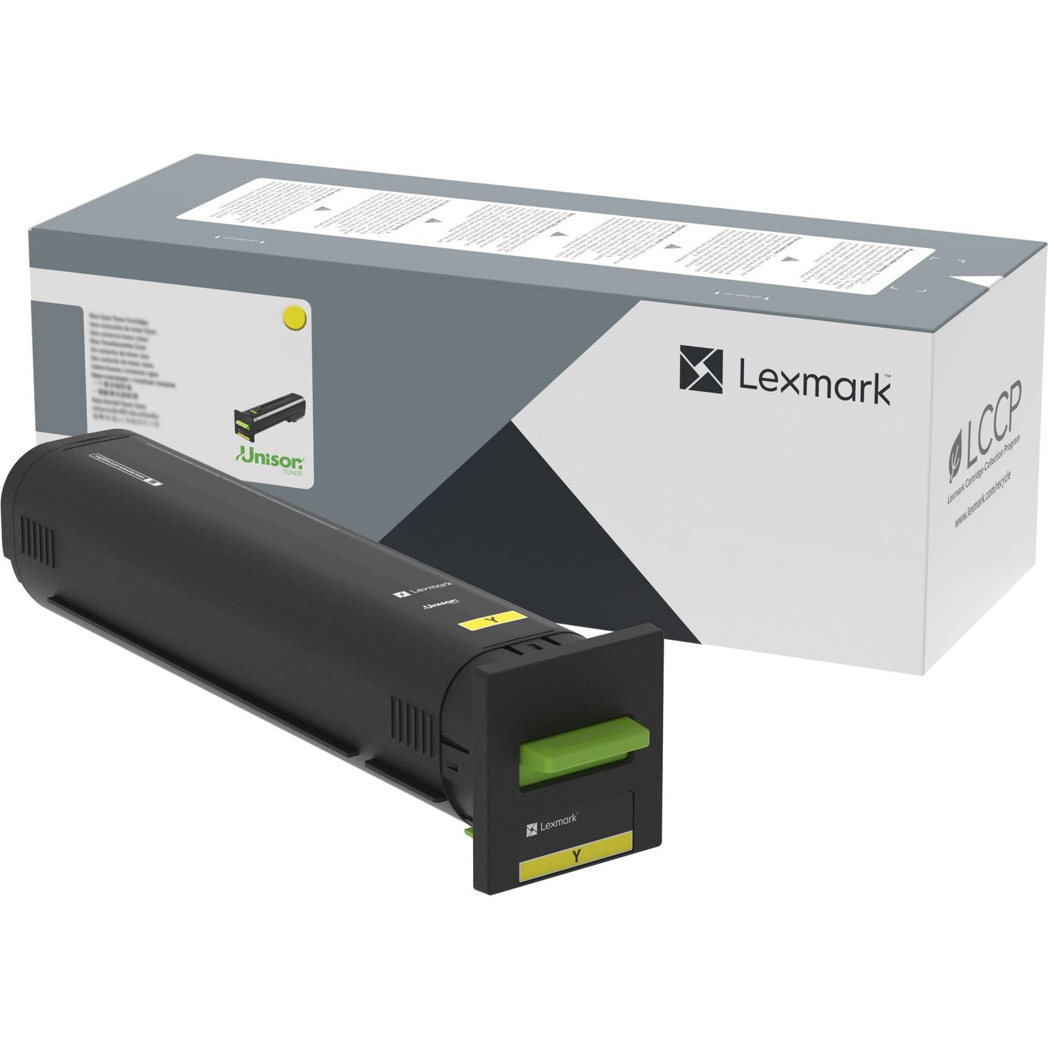 Lexmark™ 72K0X40 Extra High-Yield Toner, 22,000 Page-Yield, Yellow