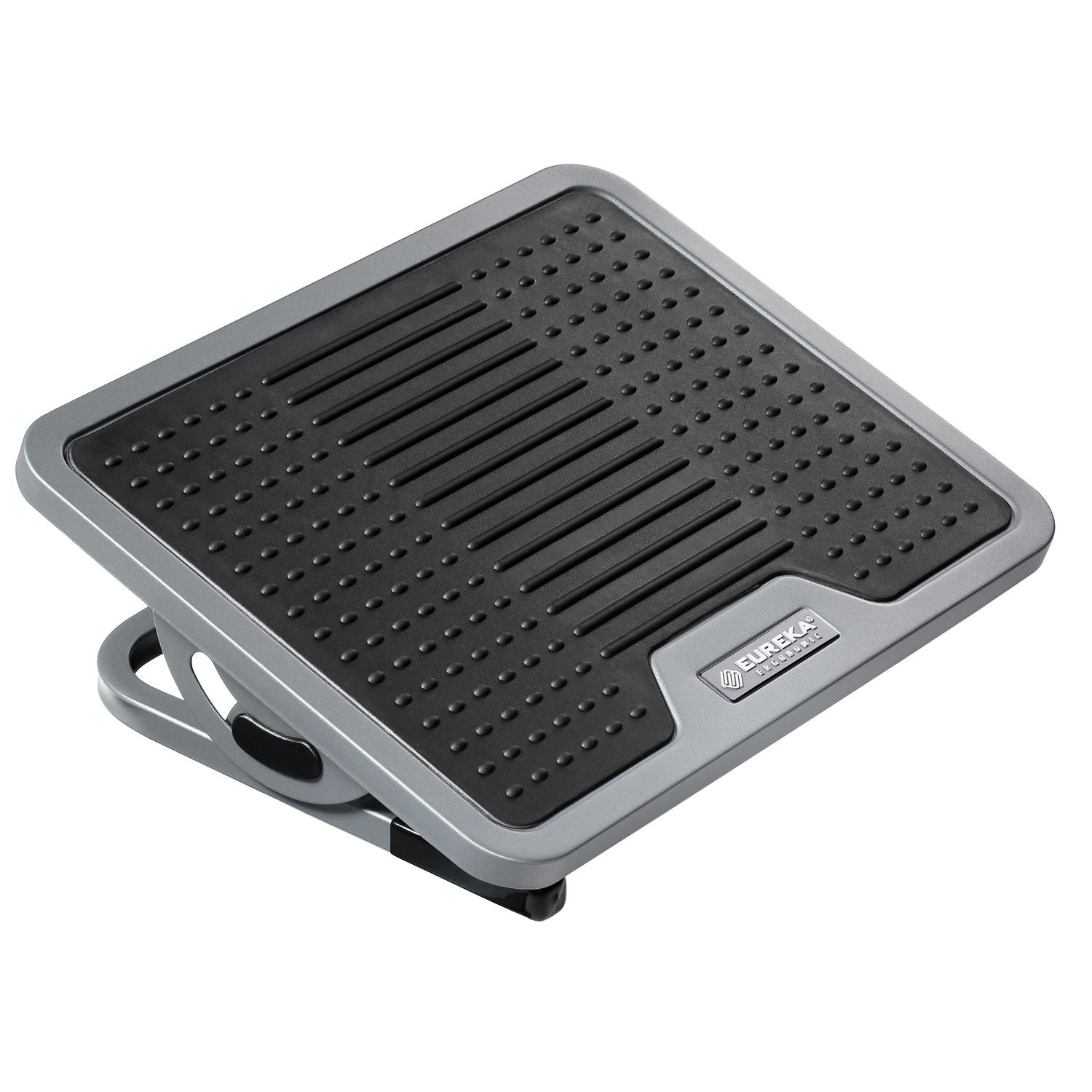 Eureka Ergonomic® Adjustable Ergonomic Footrest, 15.38 x 11.81 x 3.32 to 5.19, Black/Gray - Bloom Skins