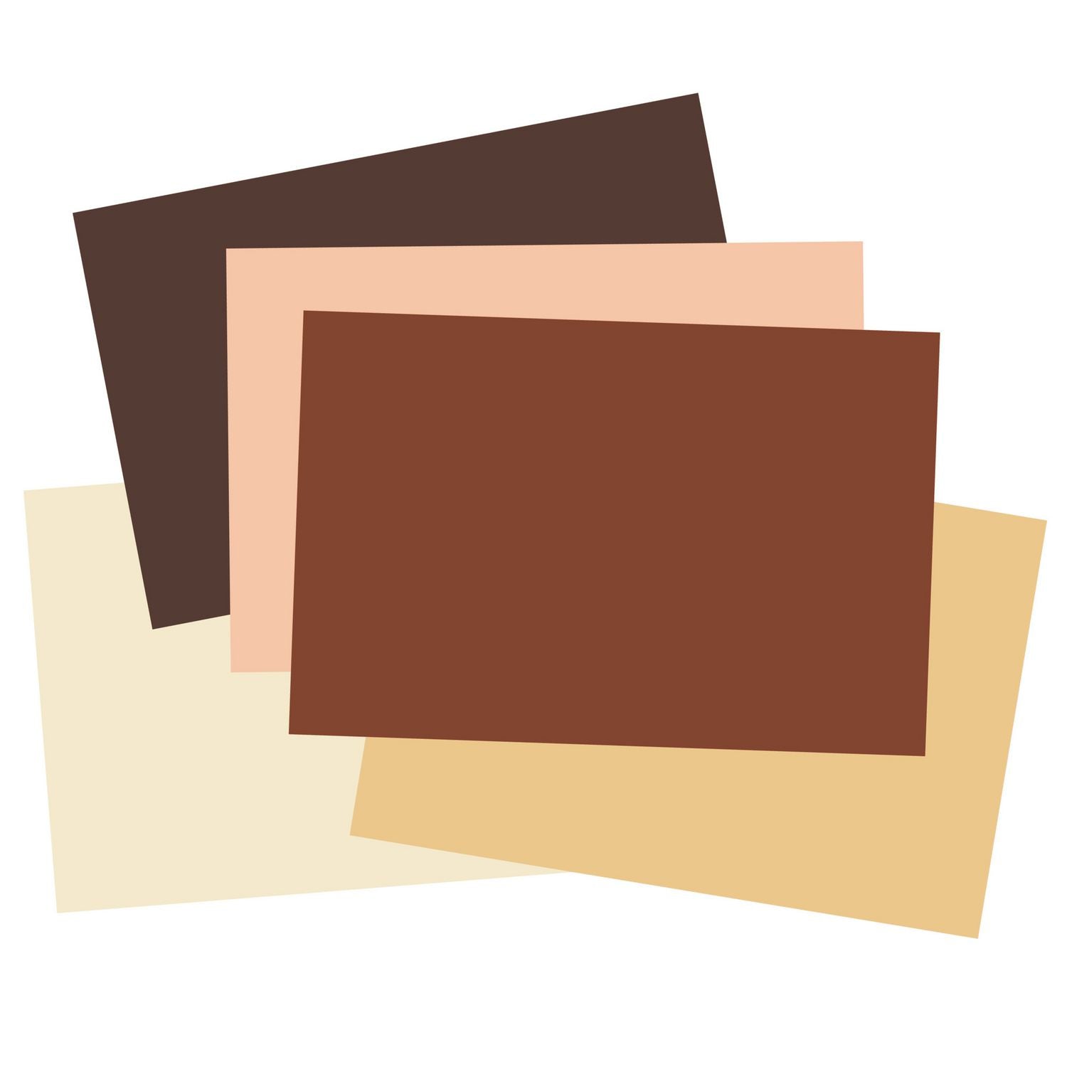 Pacon® Tru-Ray Construction Paper, 70 lb Text Weight, 12 x 18, Assorted Skin Tone Colors, 50/Pack