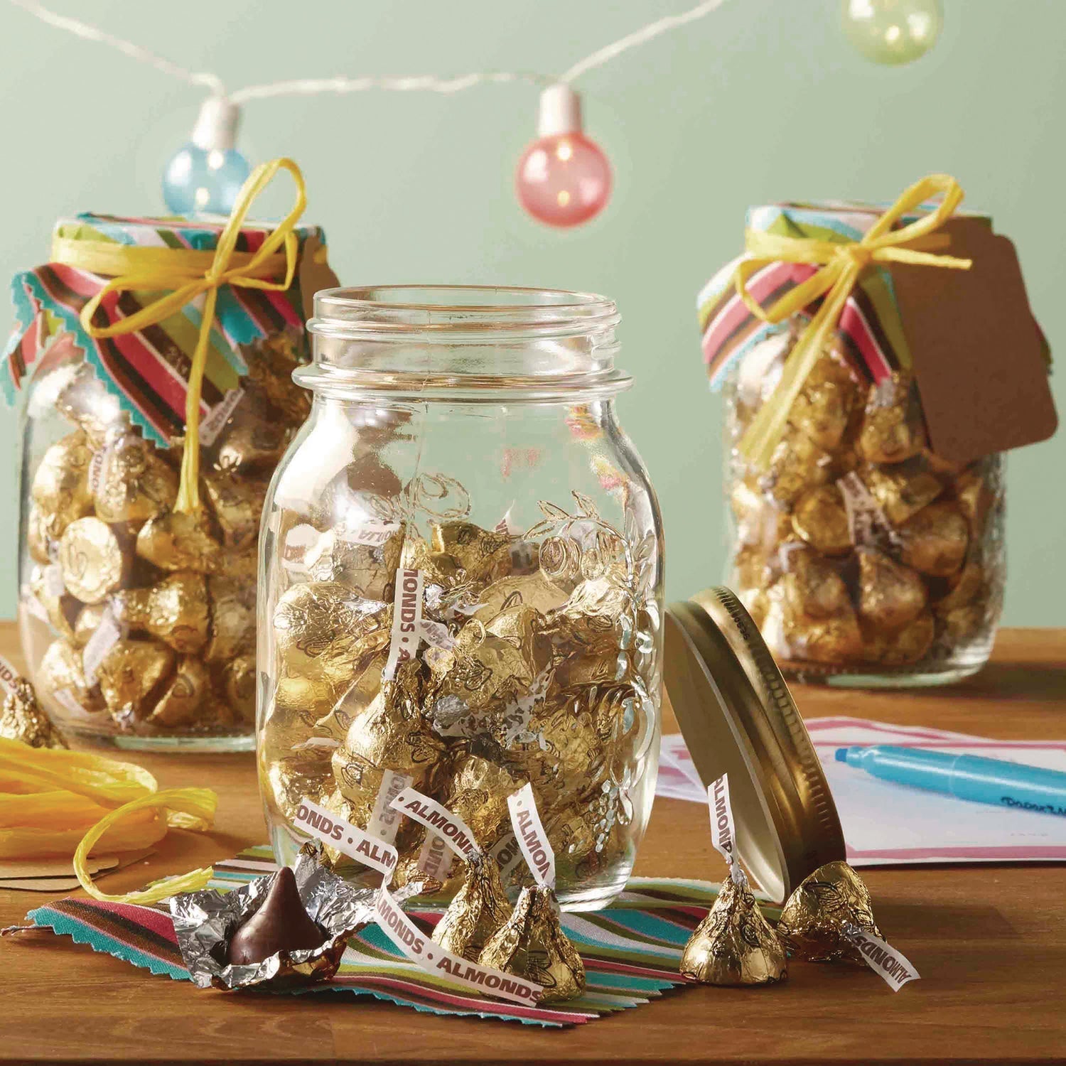 Hershey®'s KISSES with Almonds, Milk Chocolate, 32 oz Pack, 2 Packs/Carton - Bloom Skins