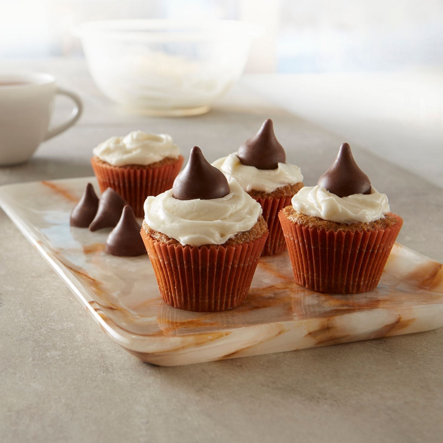 Hershey®'s KISSES with Almonds, Milk Chocolate, 32 oz Pack, 2 Packs/Carton - Bloom Skins