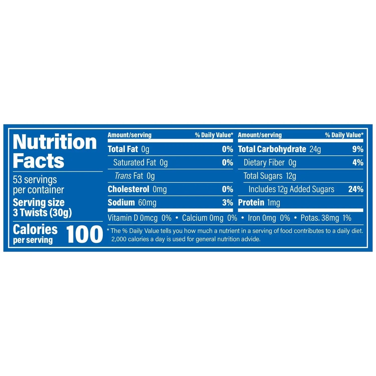 Red Vines® Black Licorice Twists, 3.5 lb Jar, 2/Carton