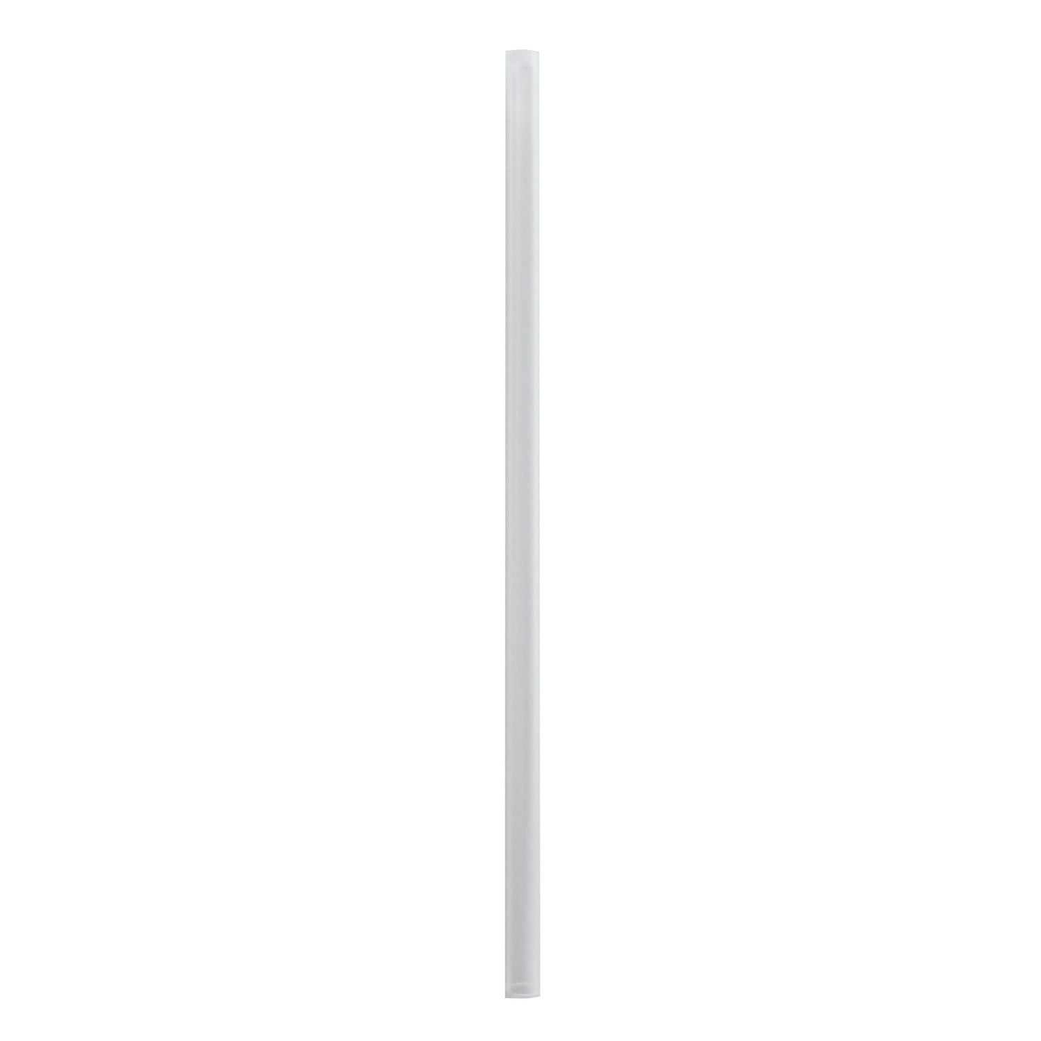 Boardwalk® Giant Straws, 7.75", Polypropylene, Clear, 1,500/Carton